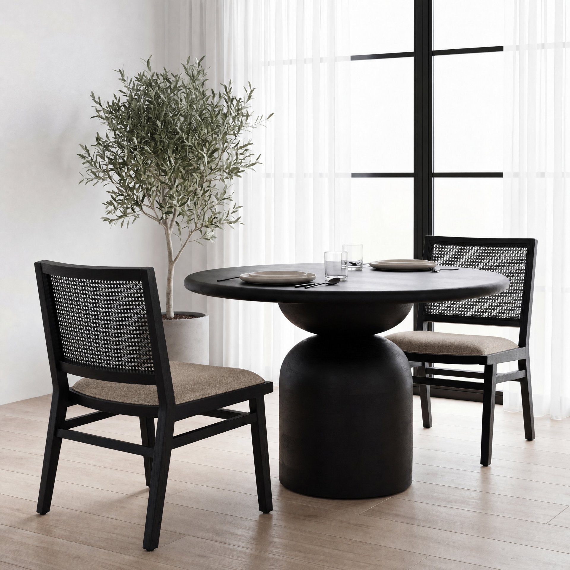 Wynn Cane Back Dining Chair
