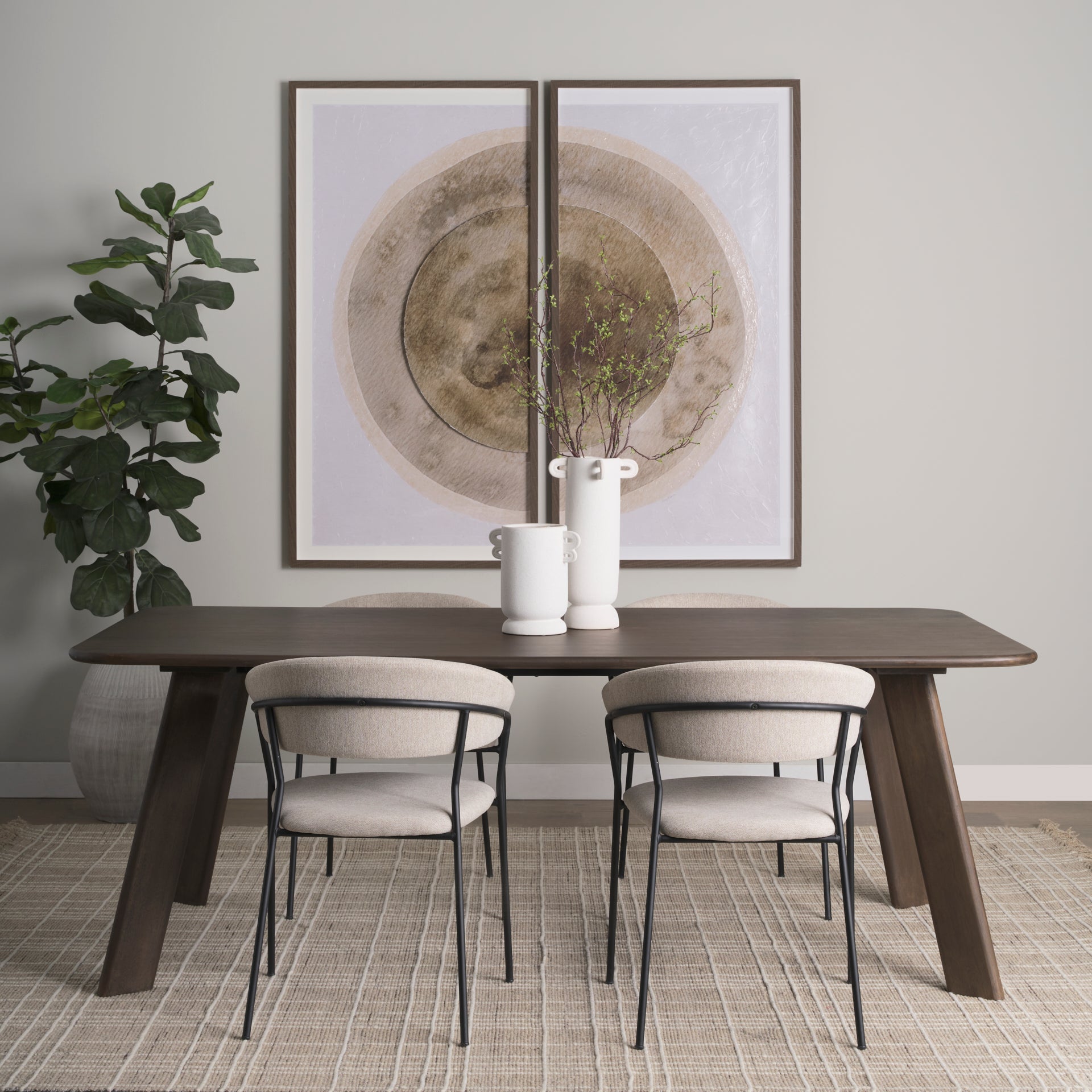 Carolyn Fabric Dining Chair
