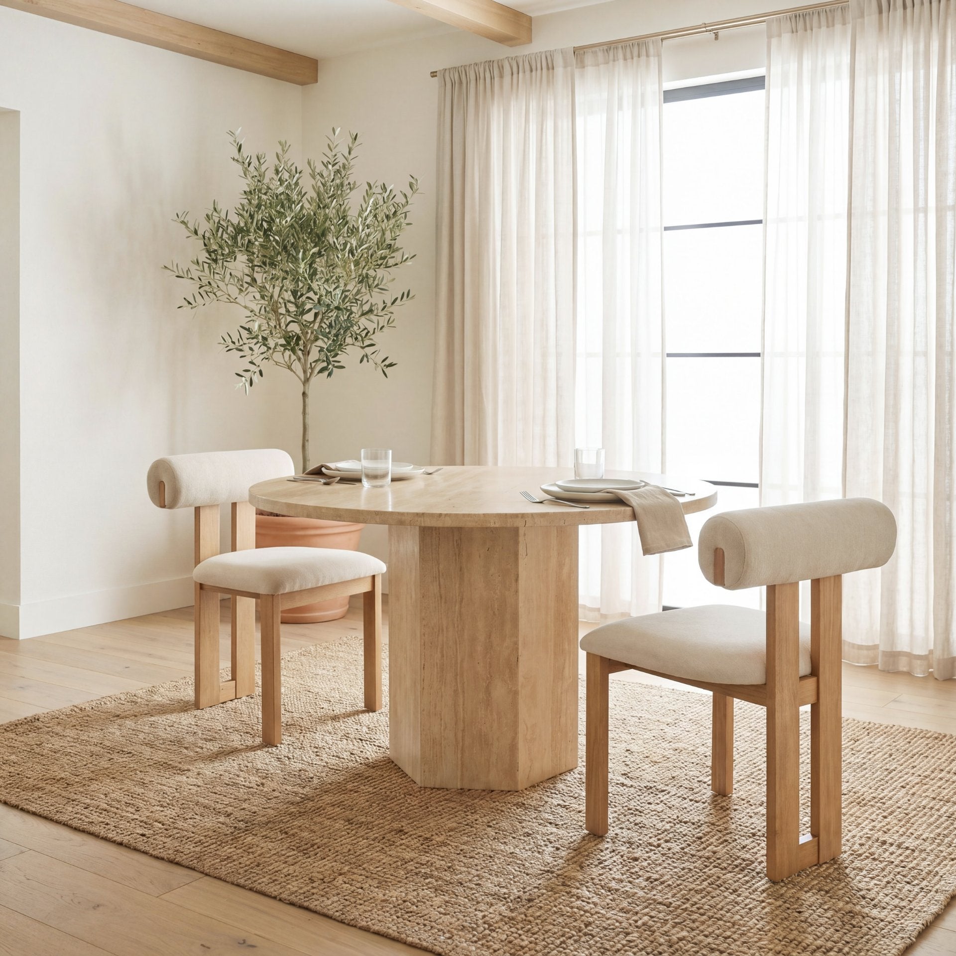 Tribeca Fabric Contract-Grade Dining Chair