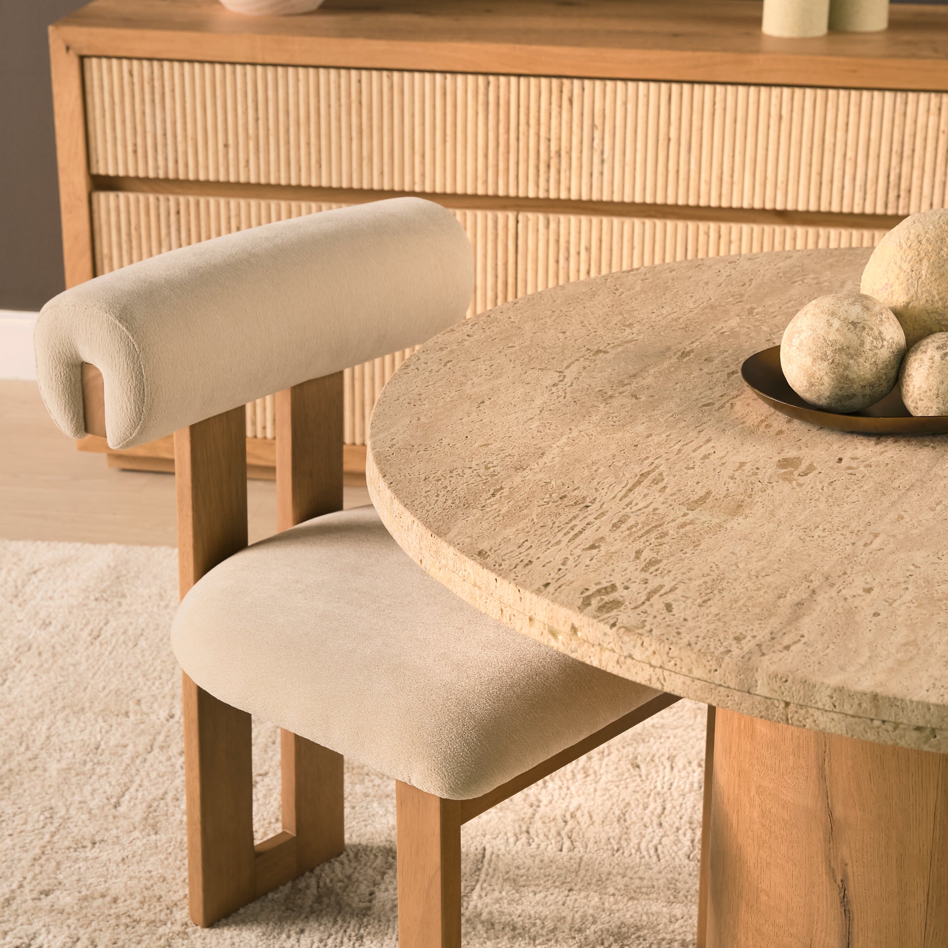 Tribeca Fabric Contract-Grade Dining Chair