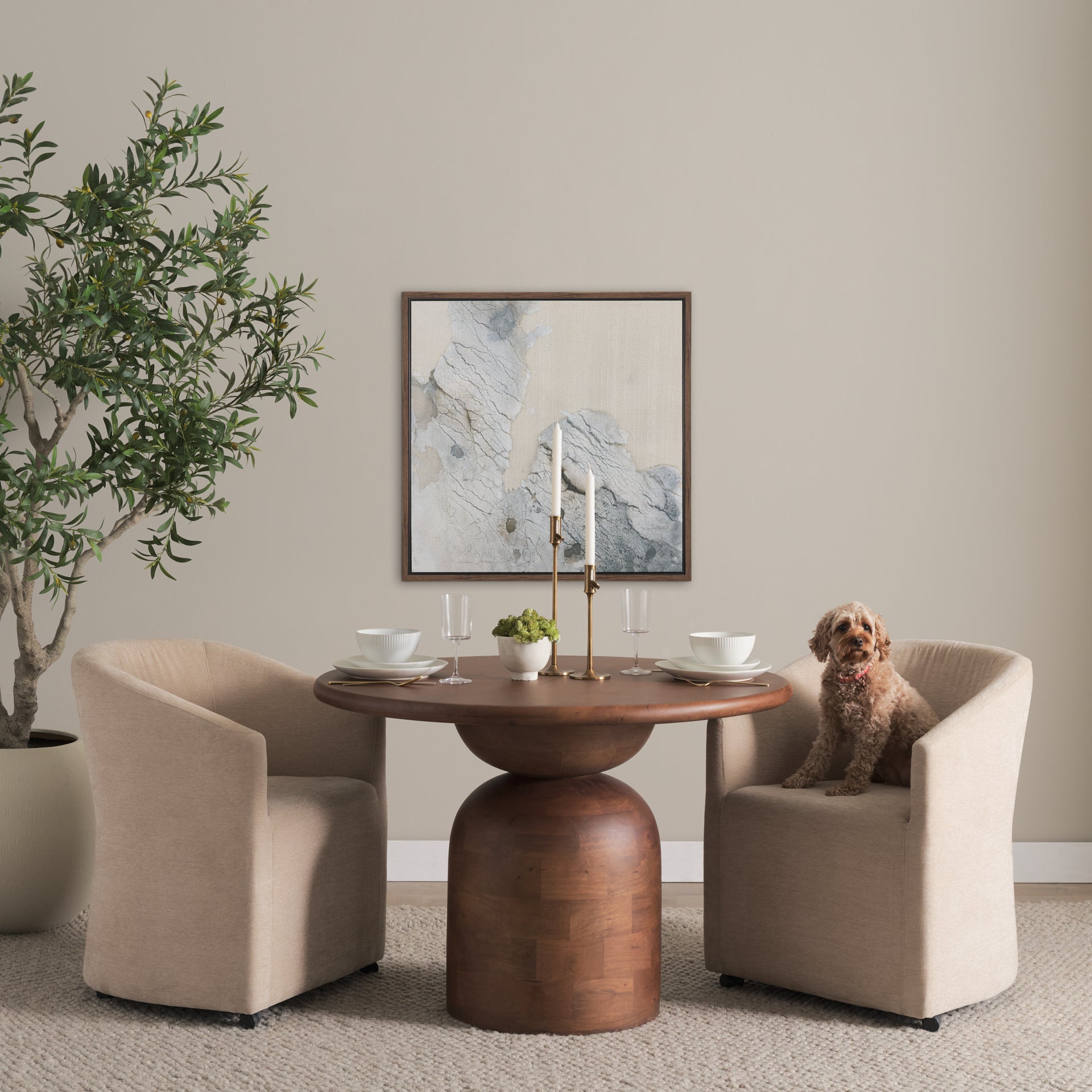 Sondra Fabric Dining Chair