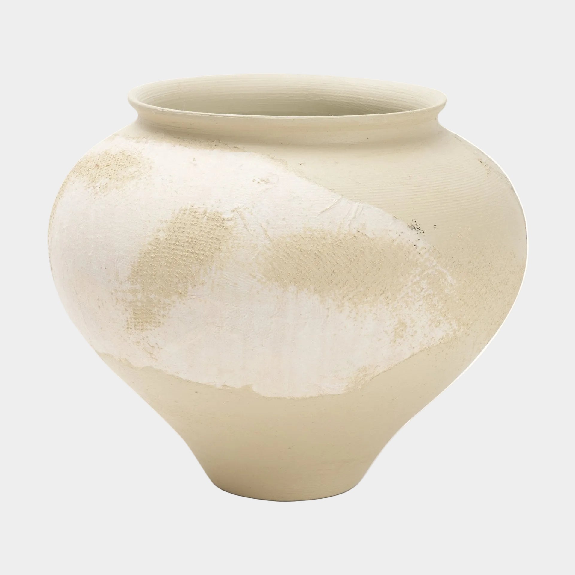 Velo Cream Hand-Painted Vase