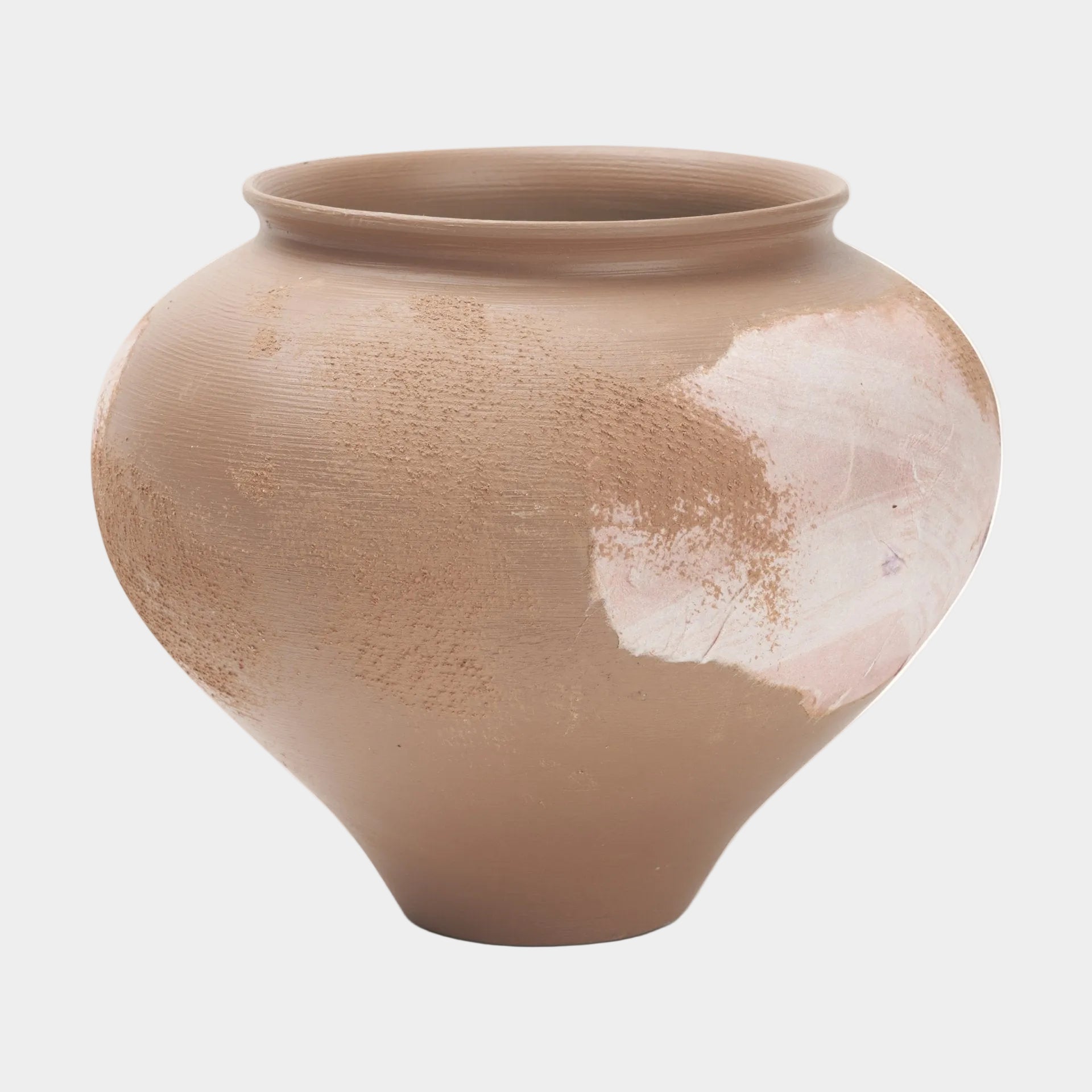 Velo Brown Hand-Painted Vase