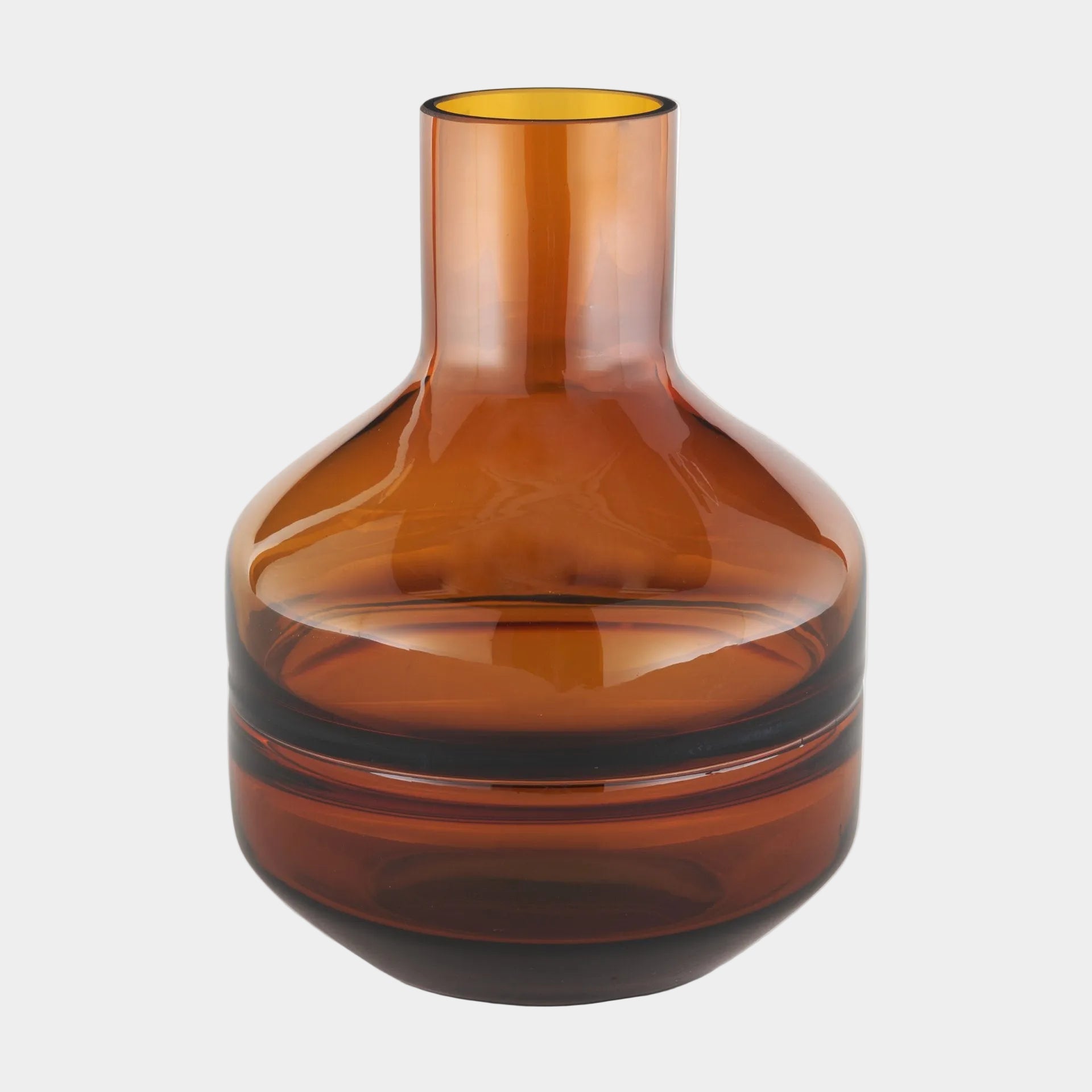 Aurel Orange Glass Vase