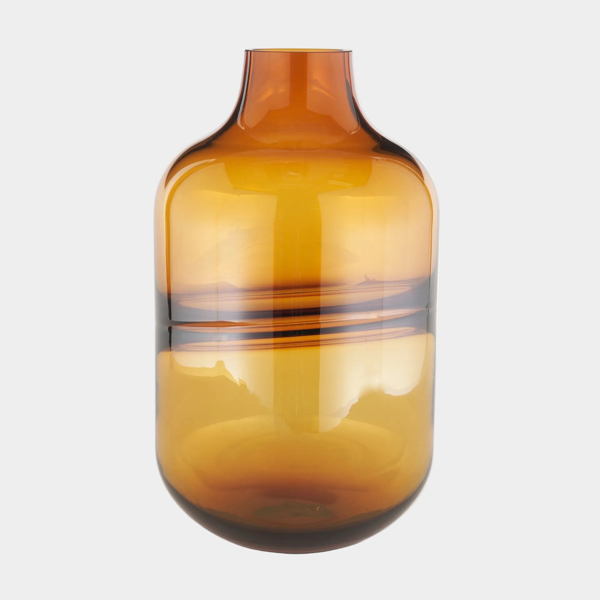 Aurel Orange Glass Vase