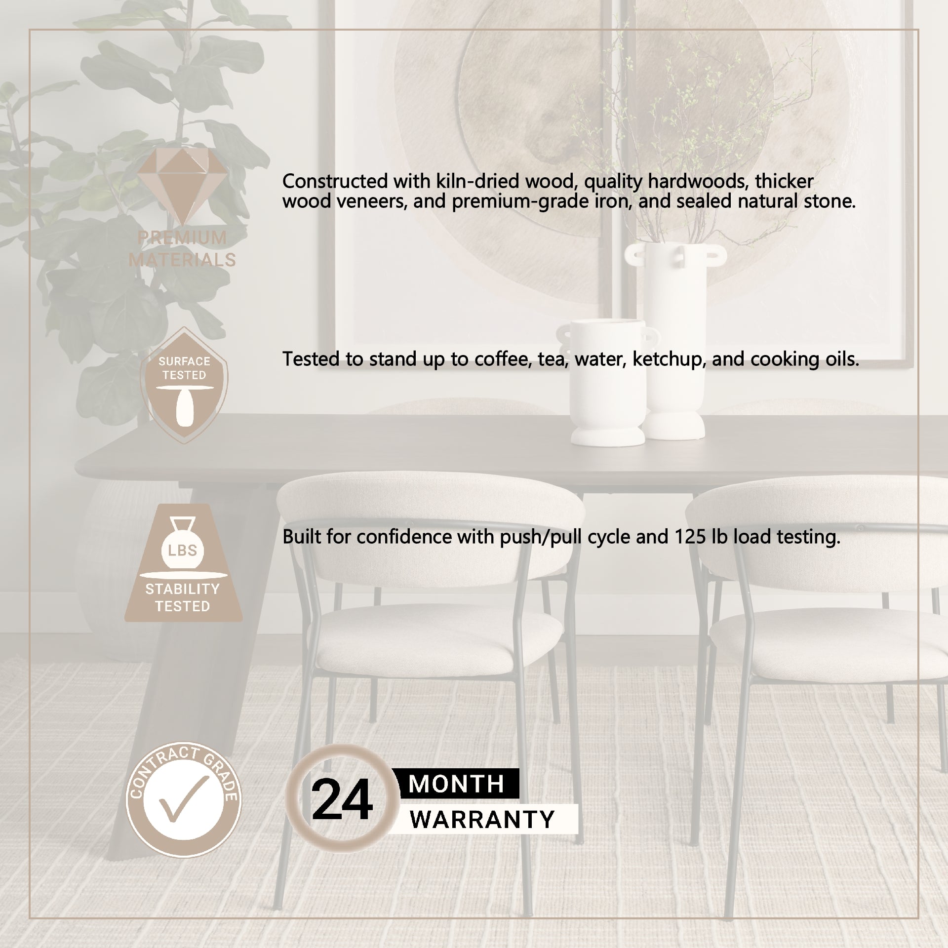 Welborn 84" Dining Table