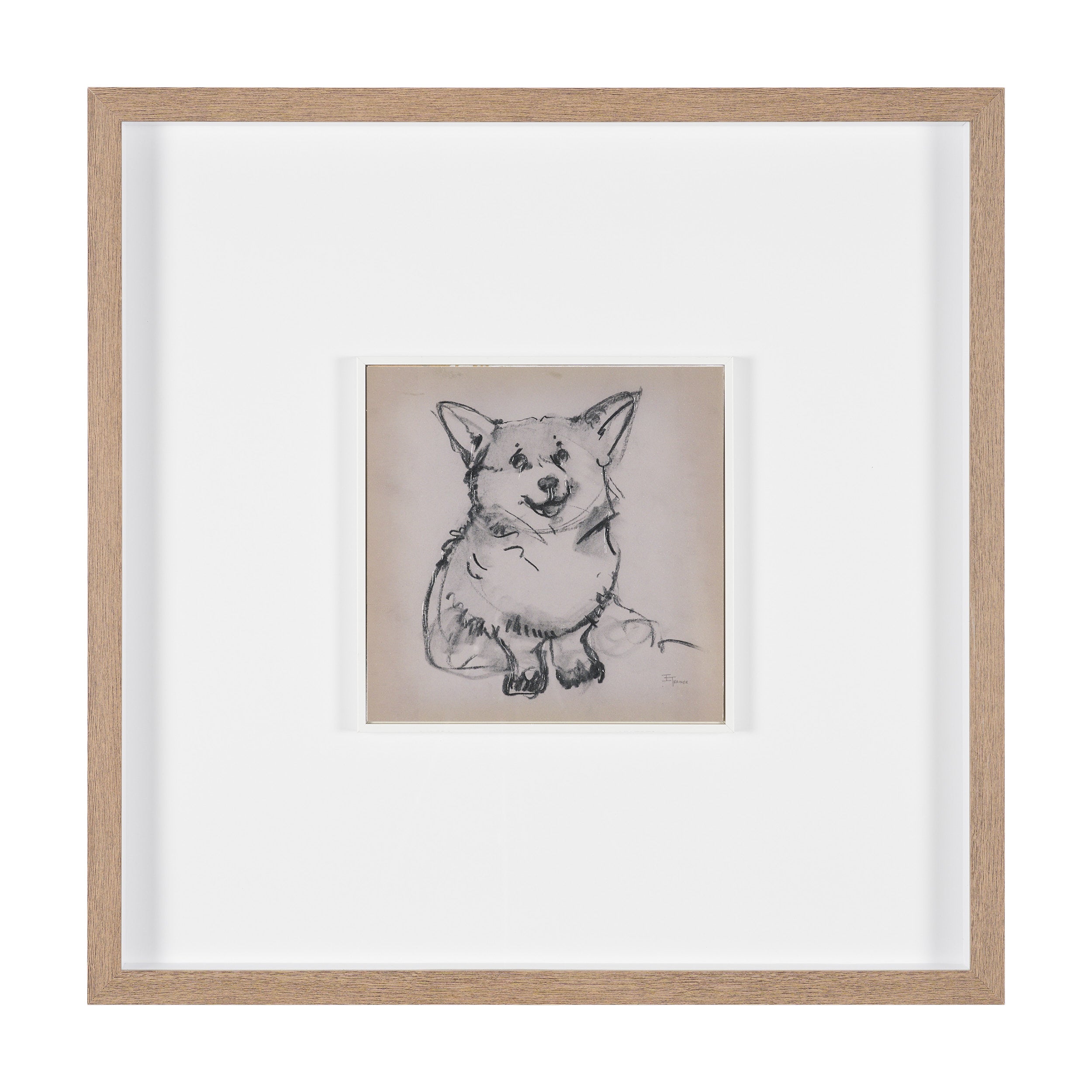 Canine Sketches Framed Series