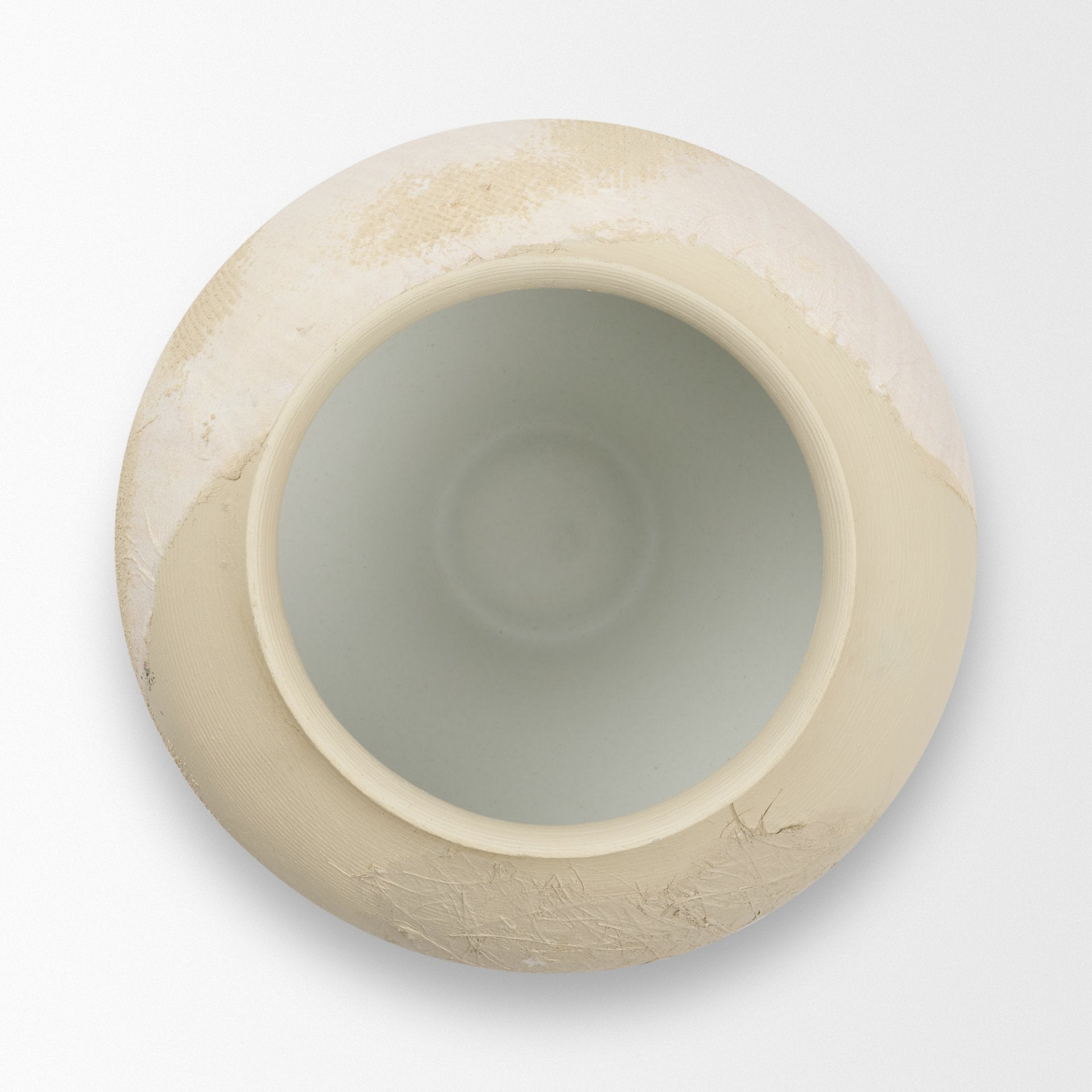 Velo Cream Hand-Painted Vase