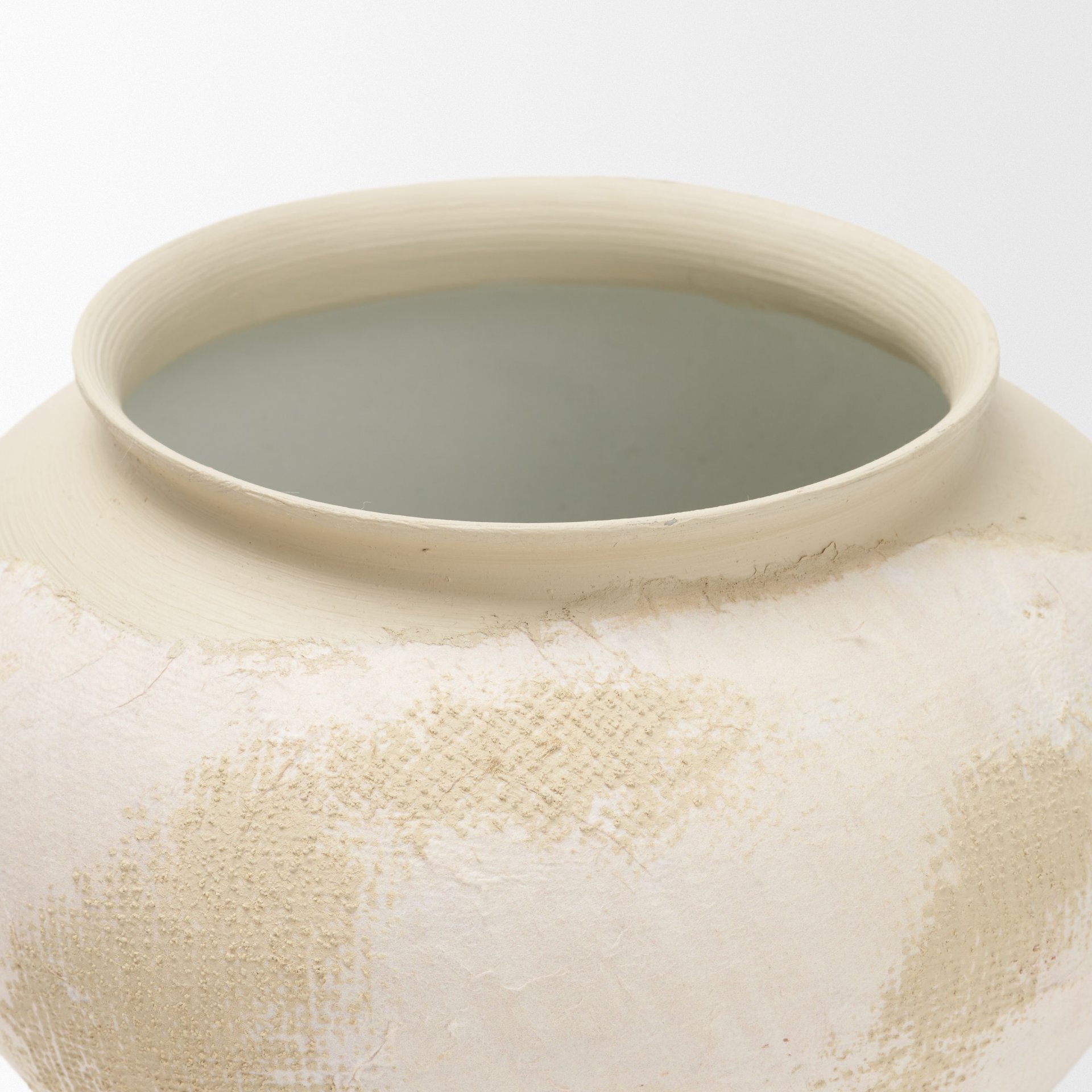 Velo Cream Hand-Painted Vase