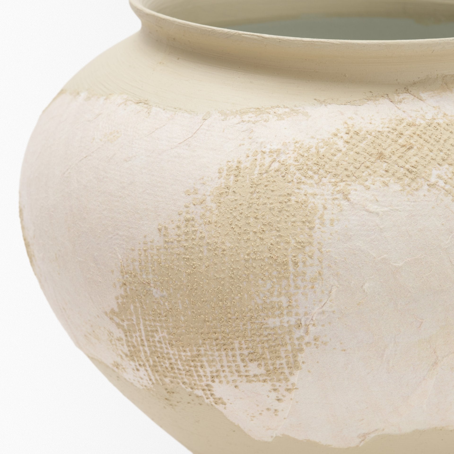 Velo Cream Hand-Painted Vase