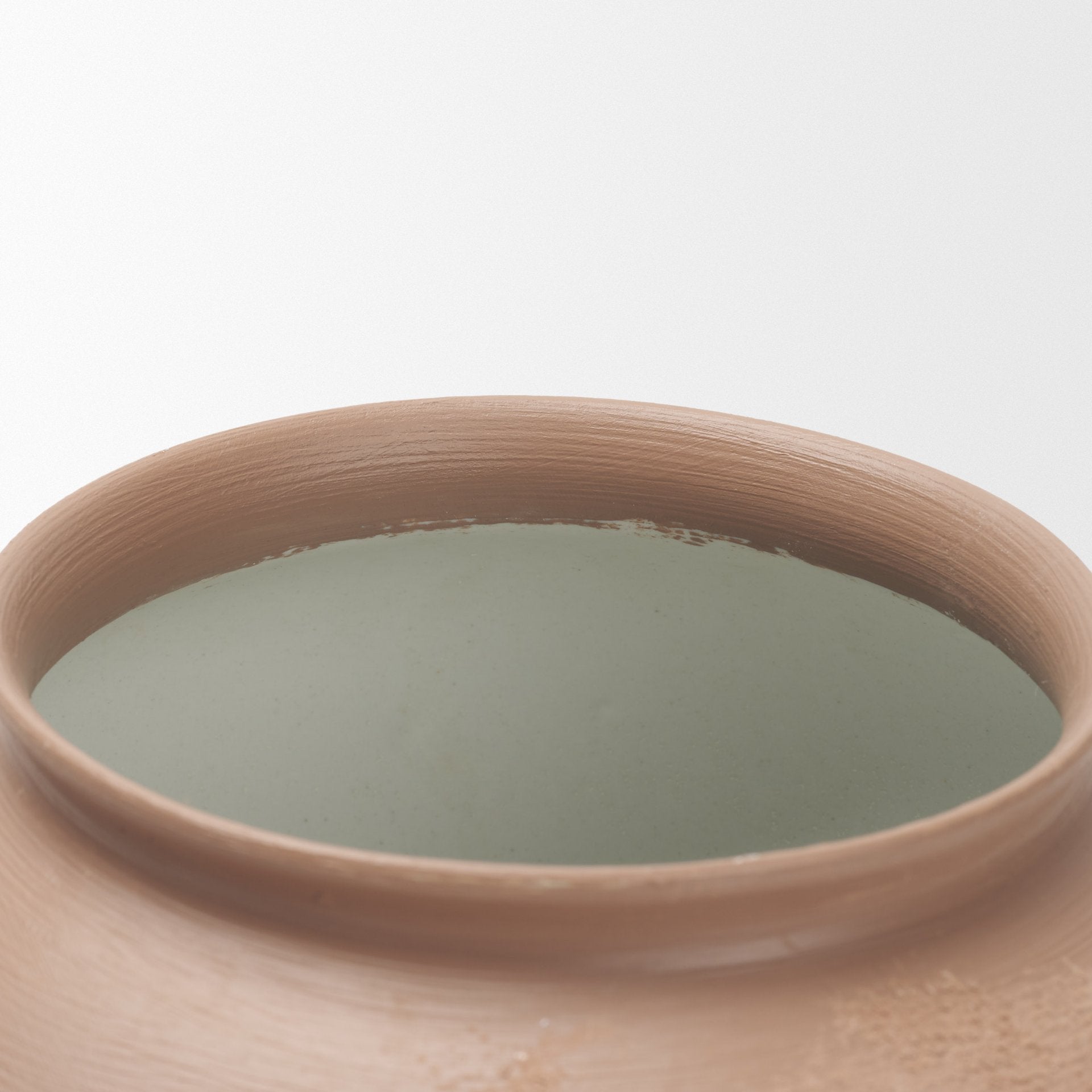 Velo Brown Hand-Painted Vase