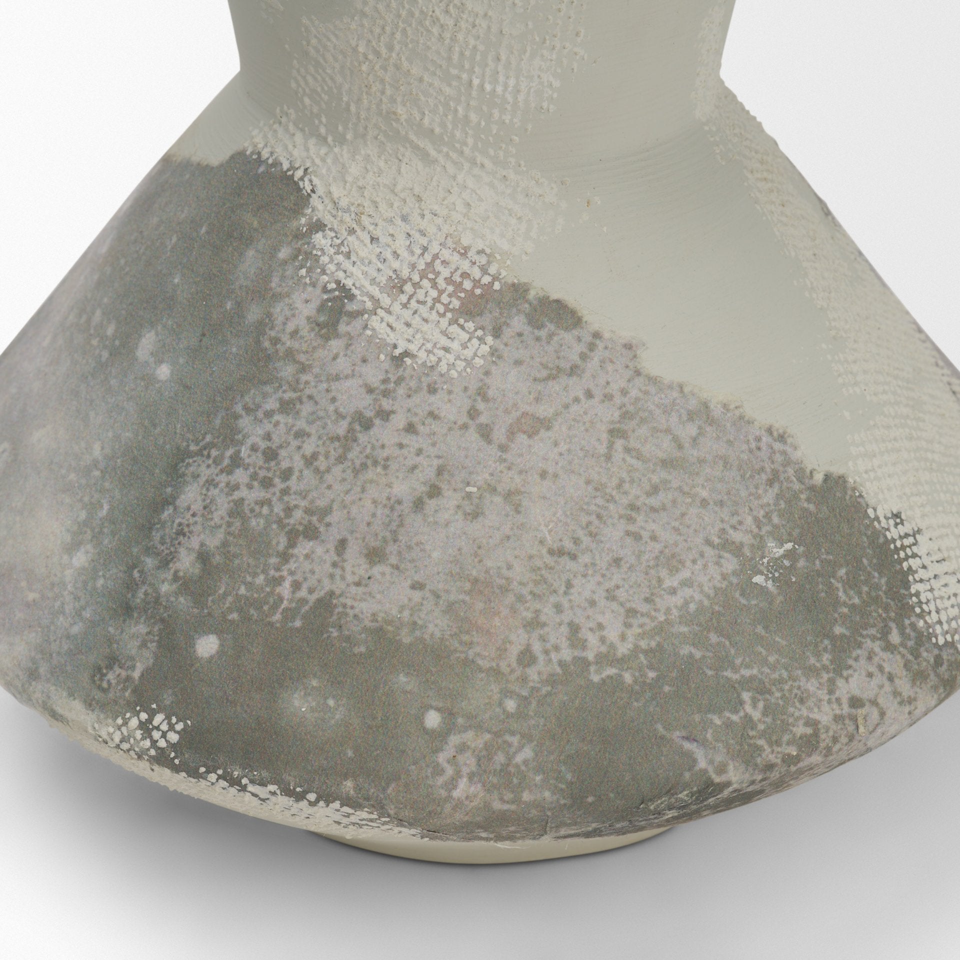 Velo White Hand-Painted Vase