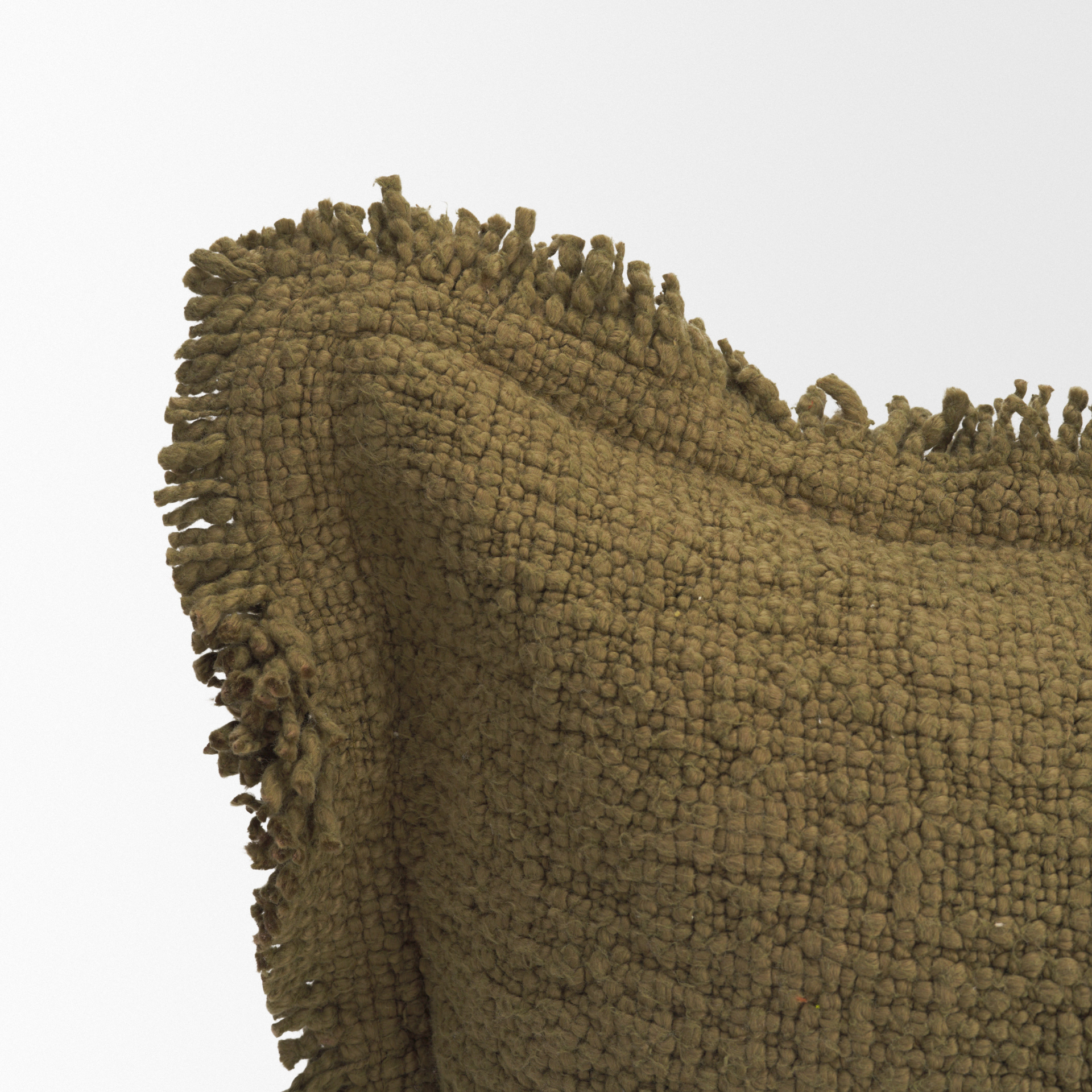 Kambal Dark Olive Decorative Pillow