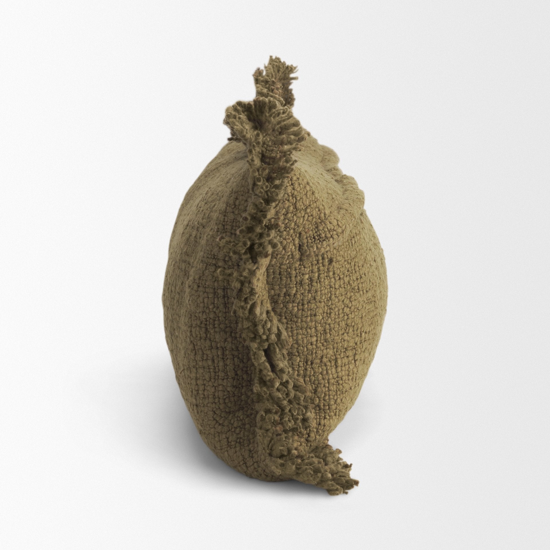 Kambal 14x36 Dark Olive Decorative Pillow