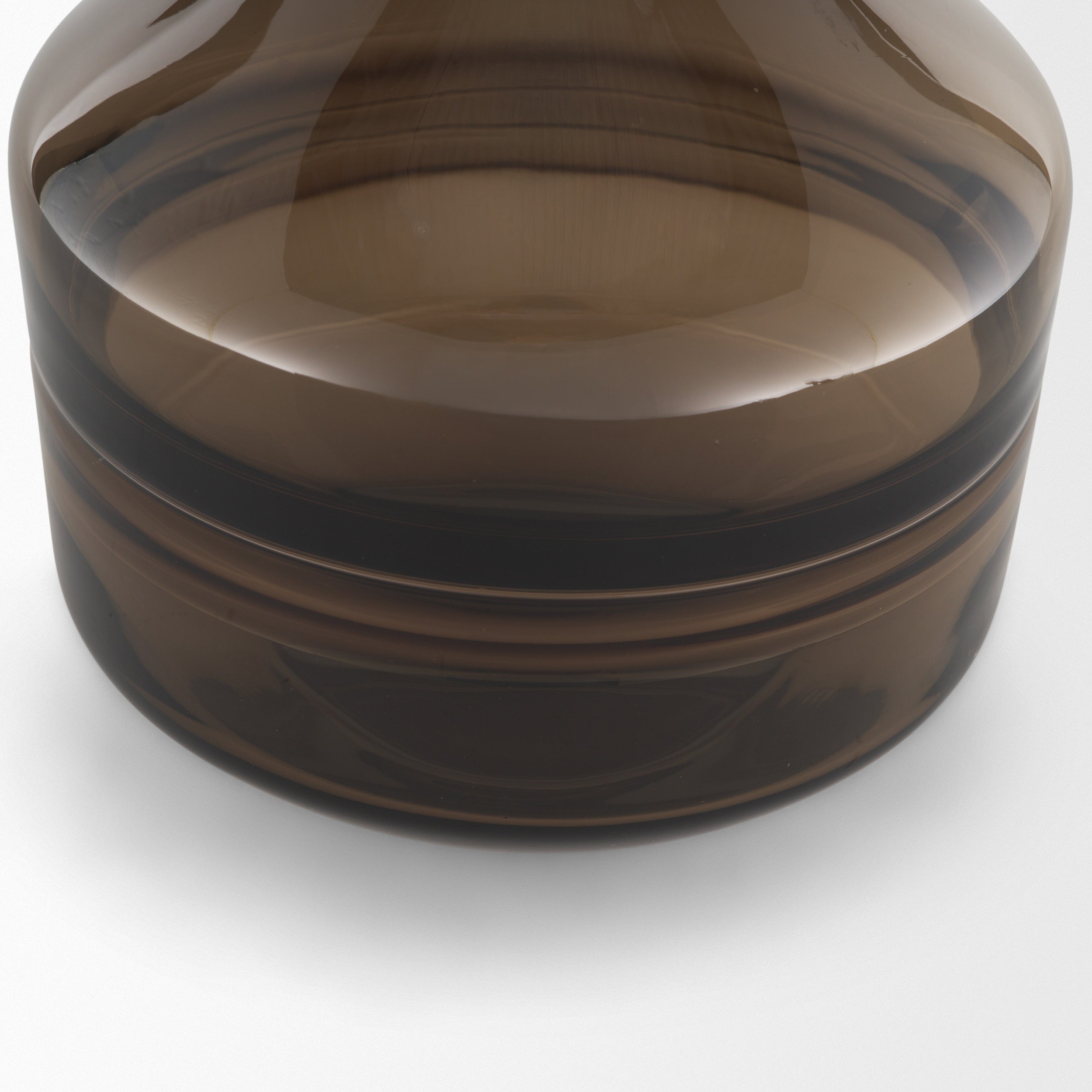Aurel Brown Glass Vase