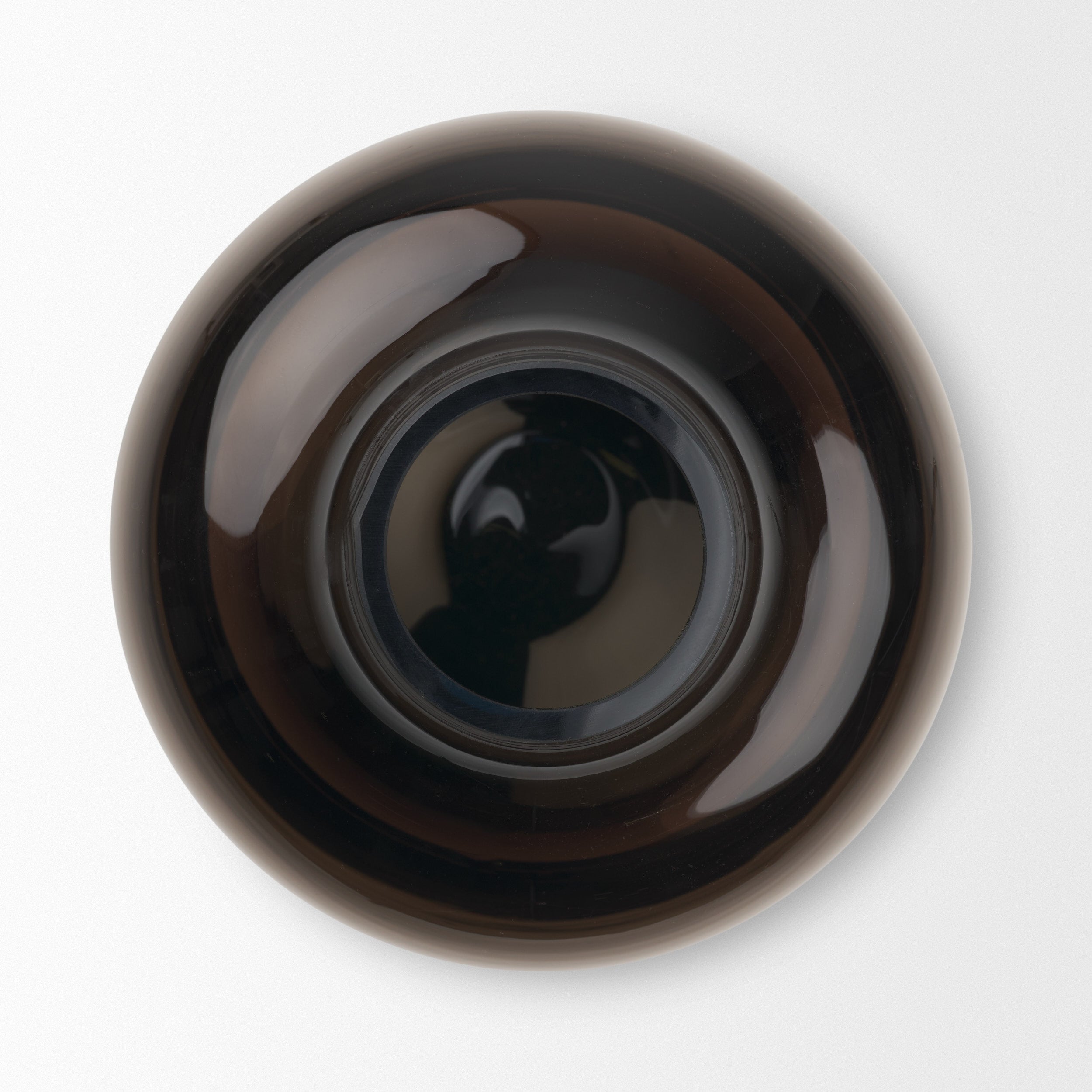 Aurel Brown Glass Vase