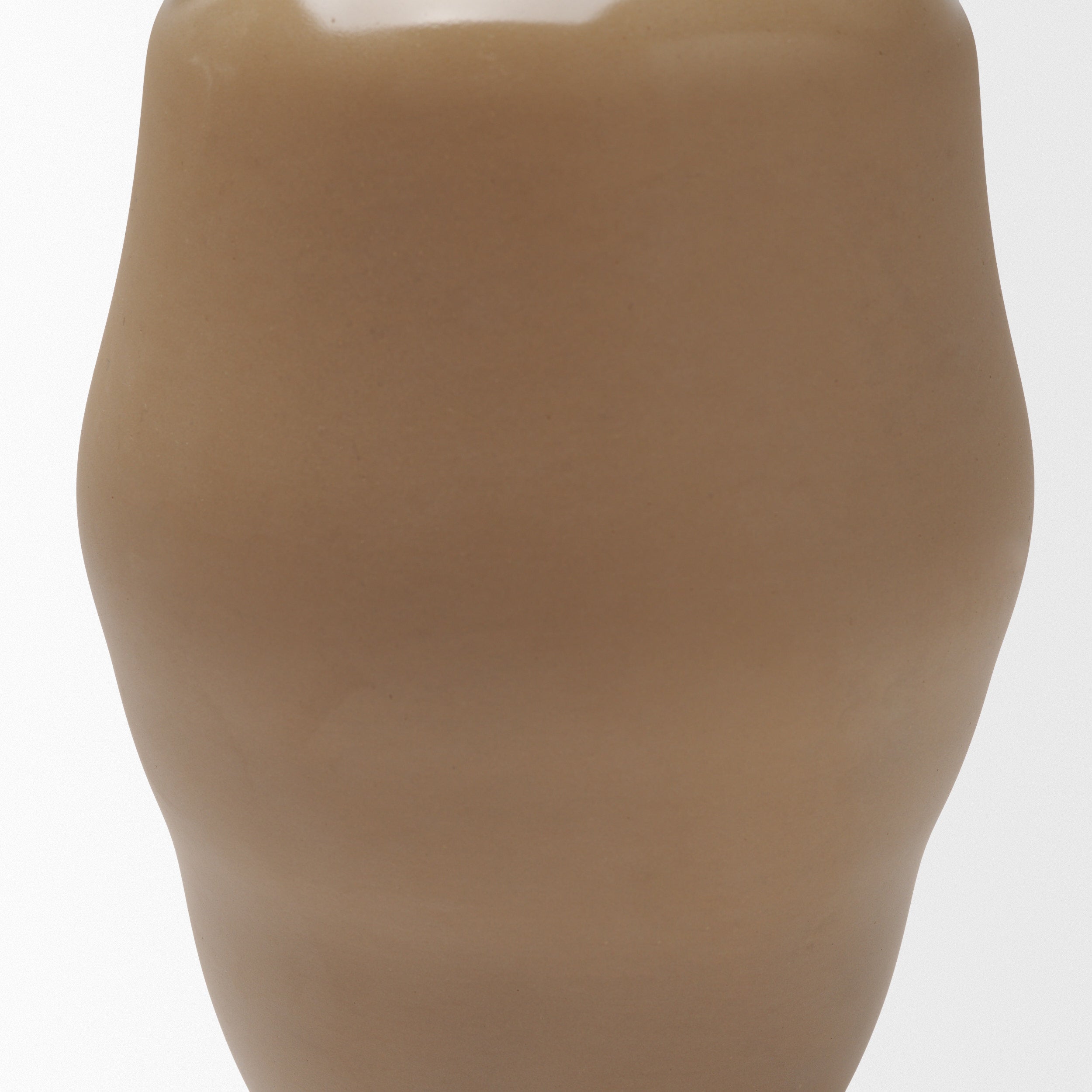 Dune Brown Glass Vase
