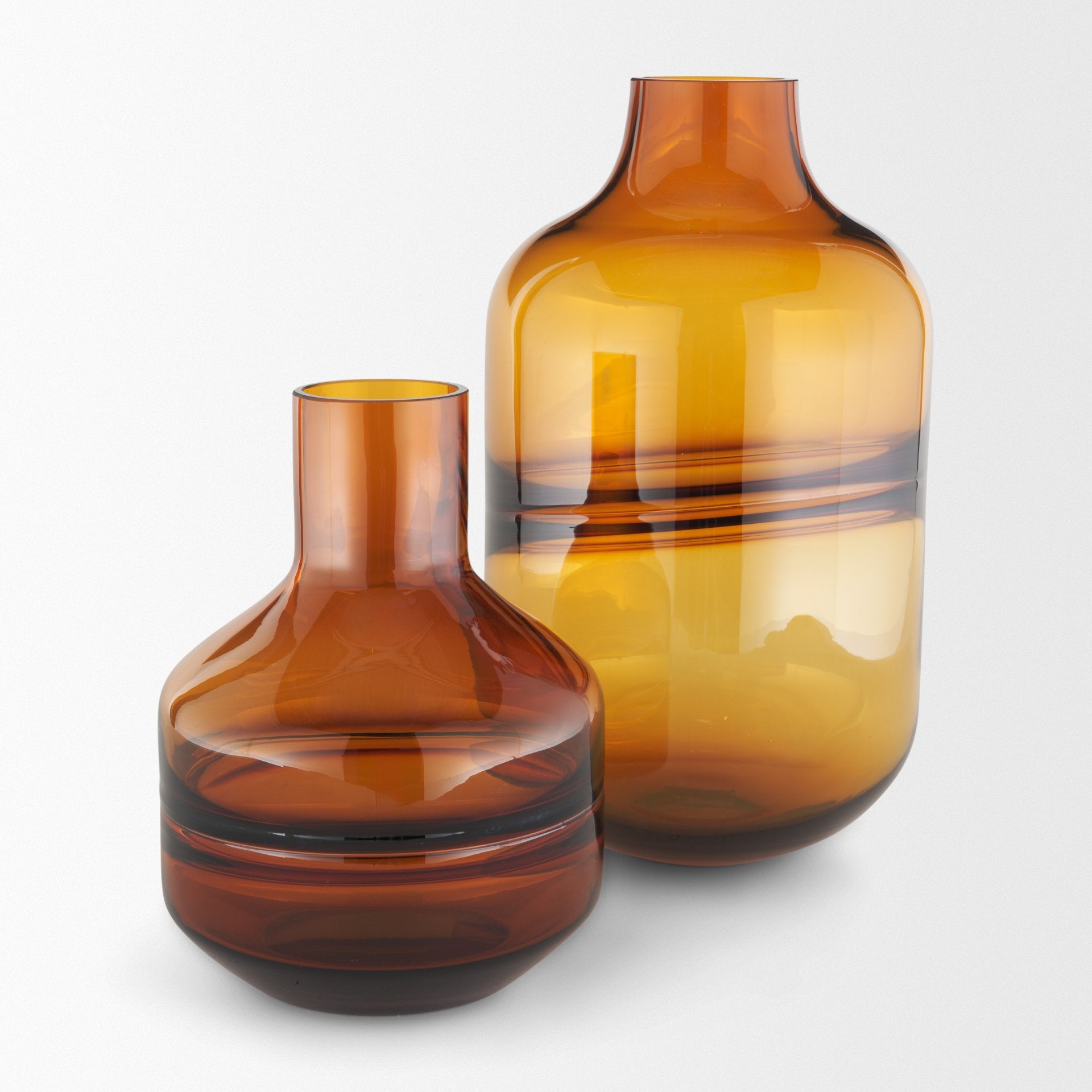 Aurel Orange Glass Vase