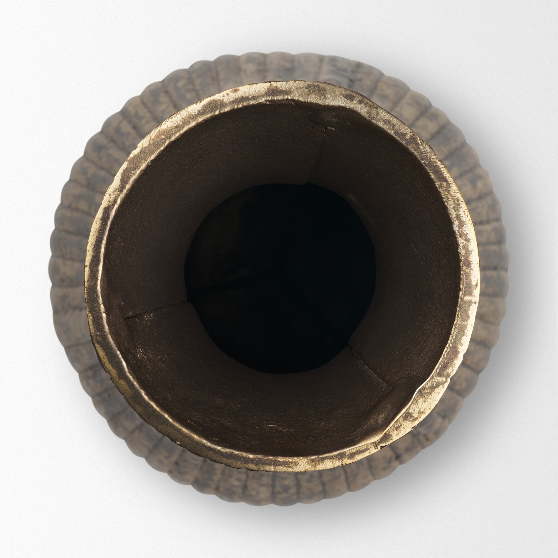 Patine Hourglass Vase