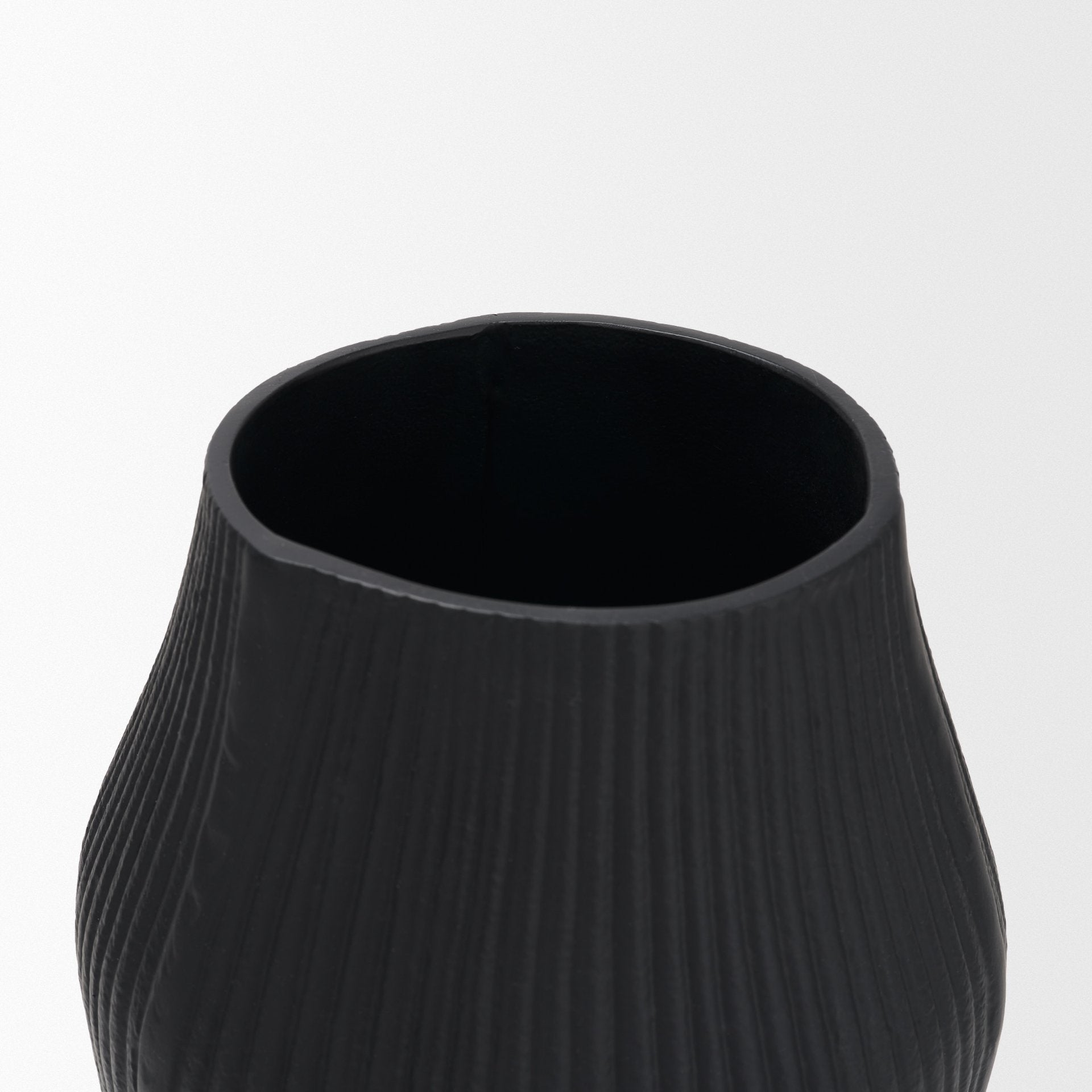 Patine Fluted Vase