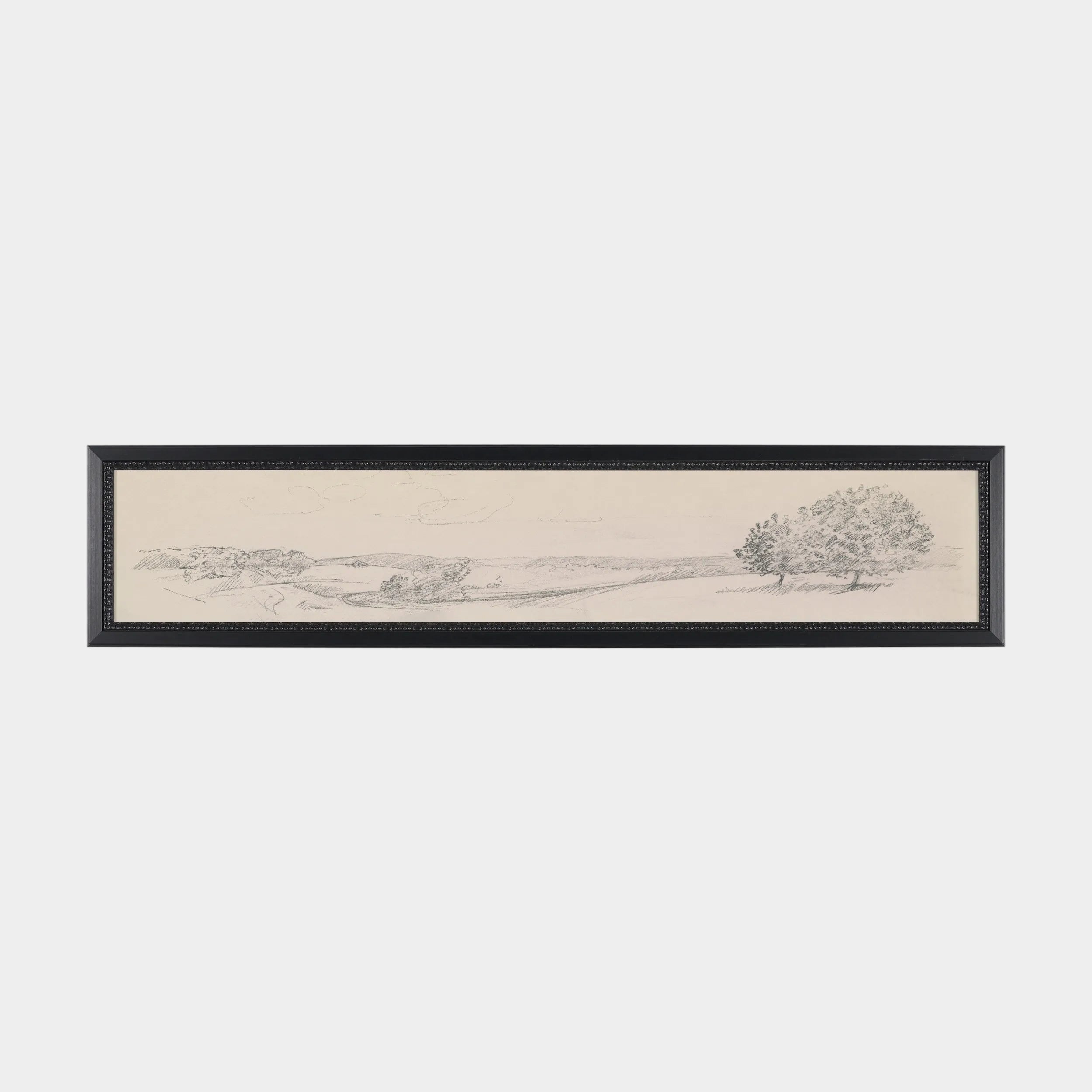 Landscape in Graphite Framed Series