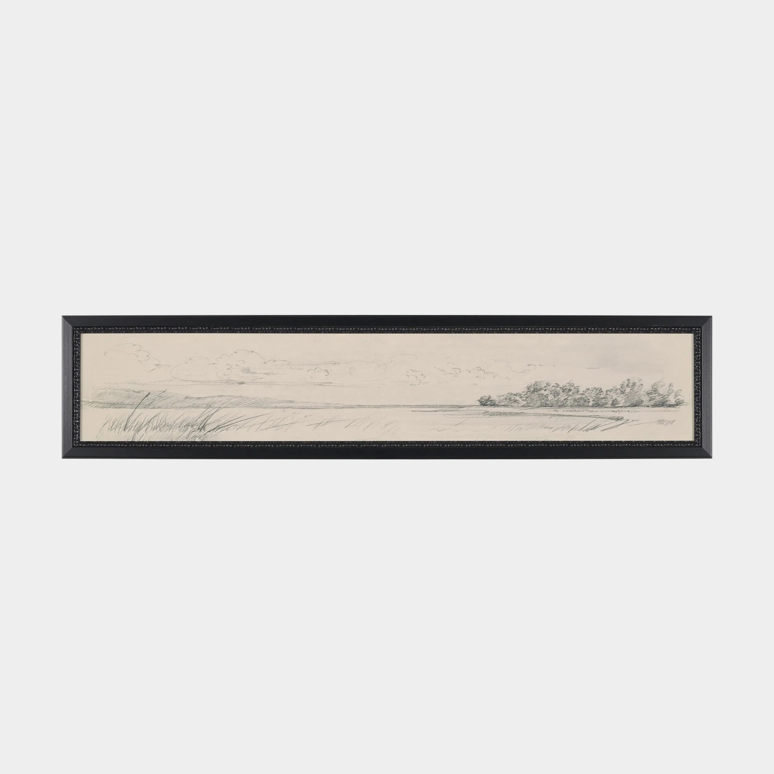Landscape in Graphite Framed Series