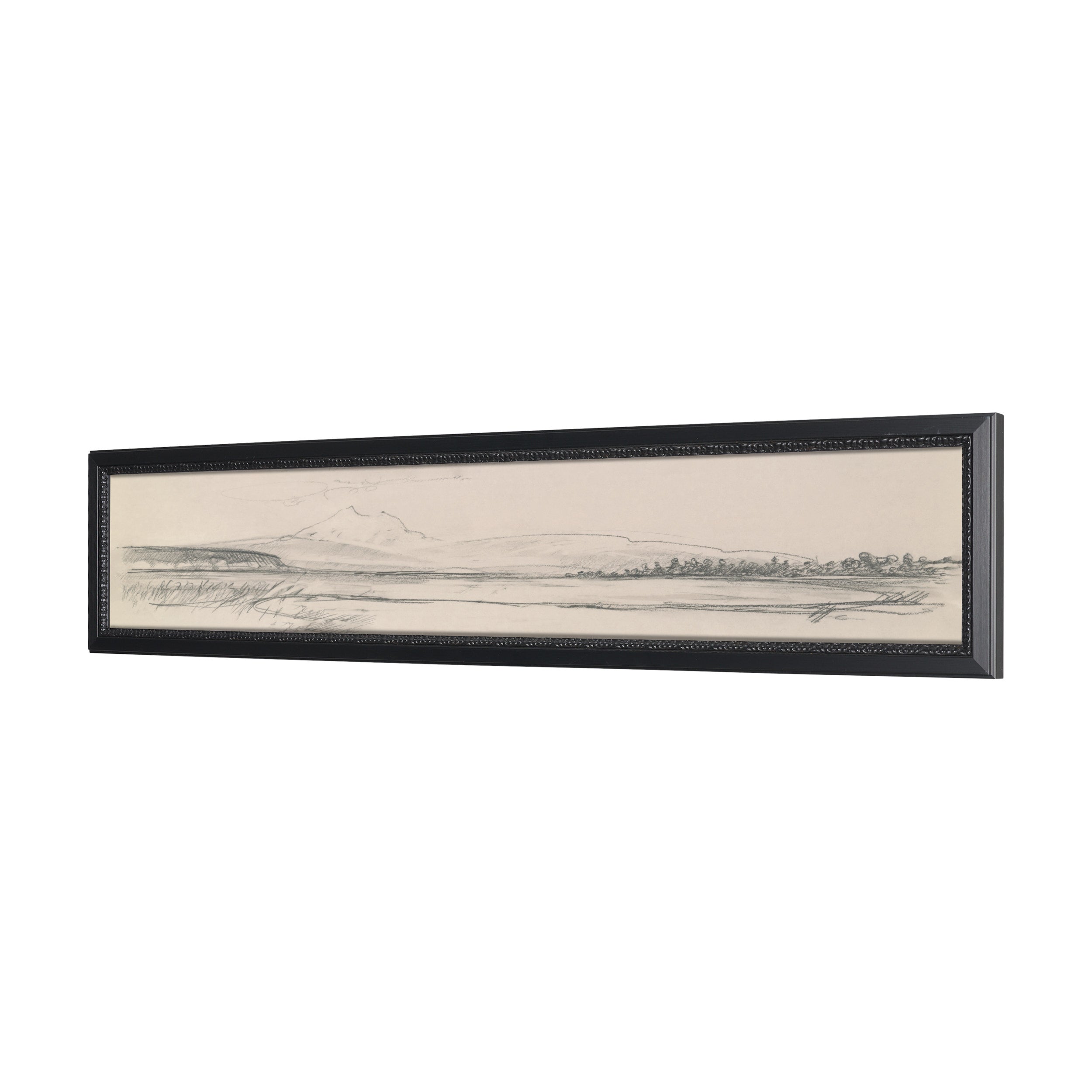 Landscape in Graphite Framed Series