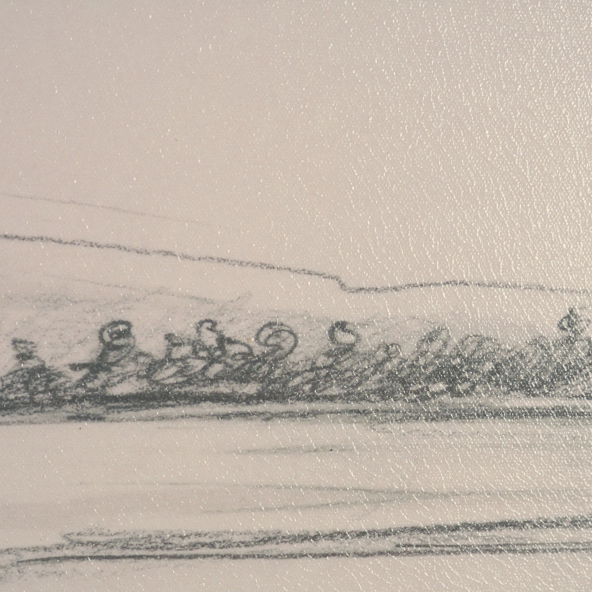 Landscape in Graphite Framed Series