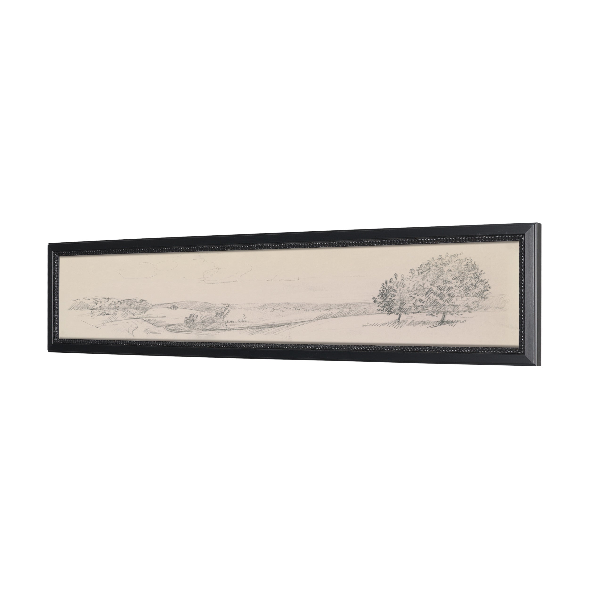 Landscape in Graphite Framed Series