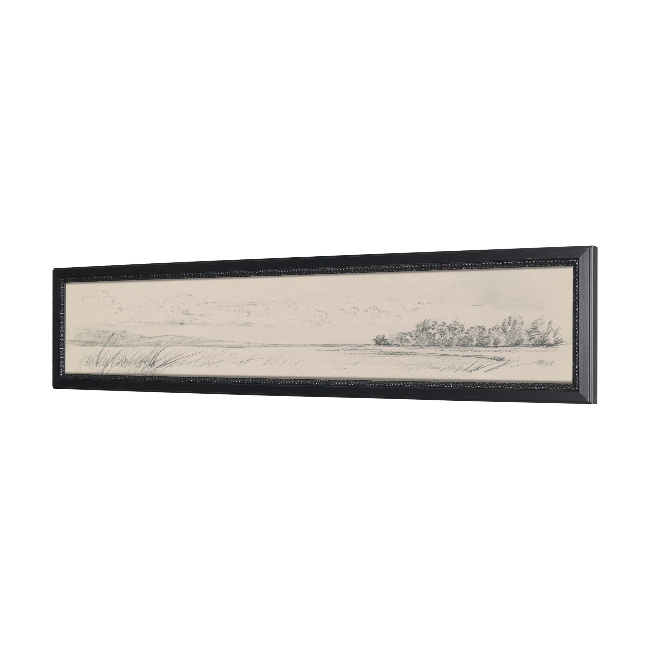 Landscape in Graphite Framed Series