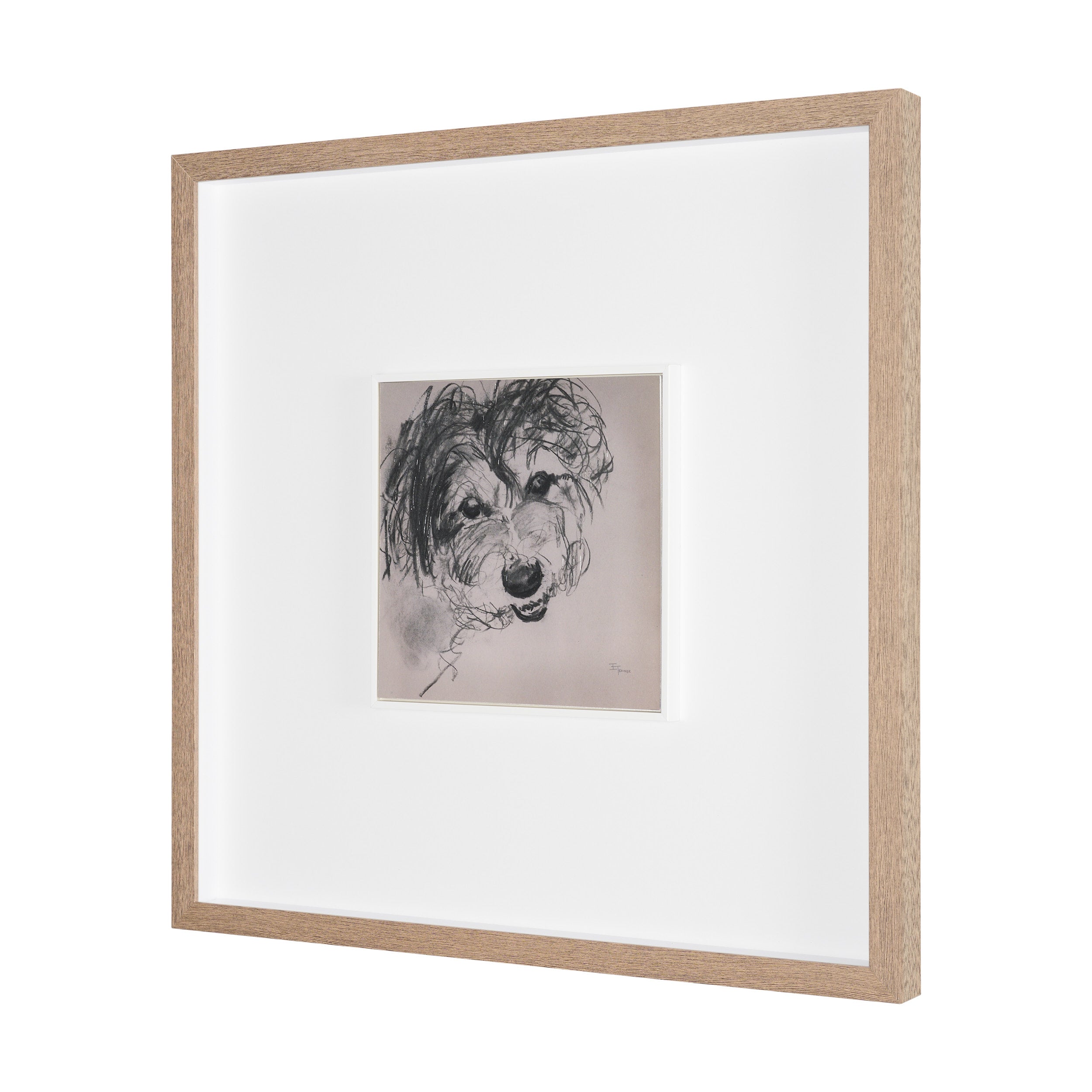 Canine Sketches Framed Series