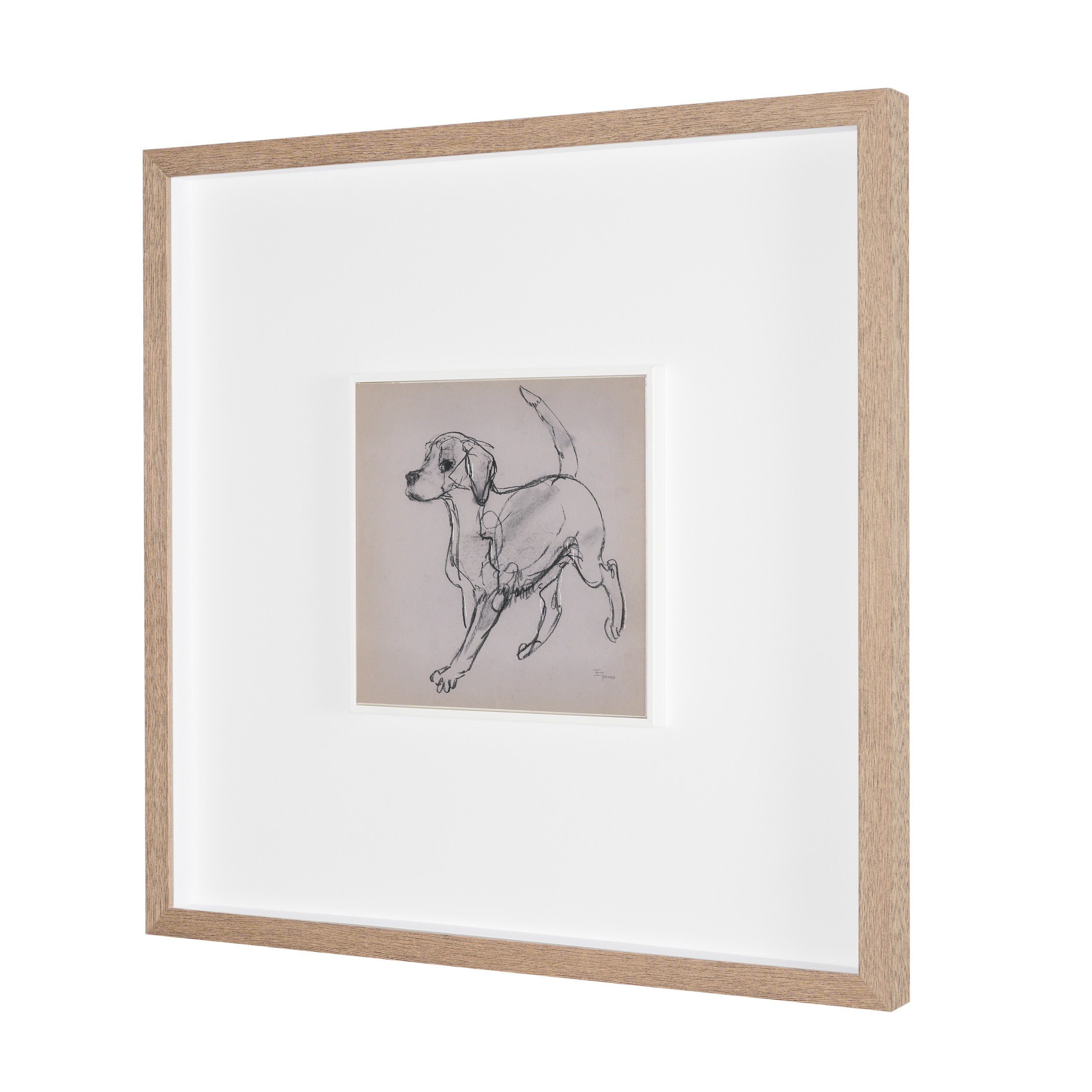 Canine Sketches Framed Series