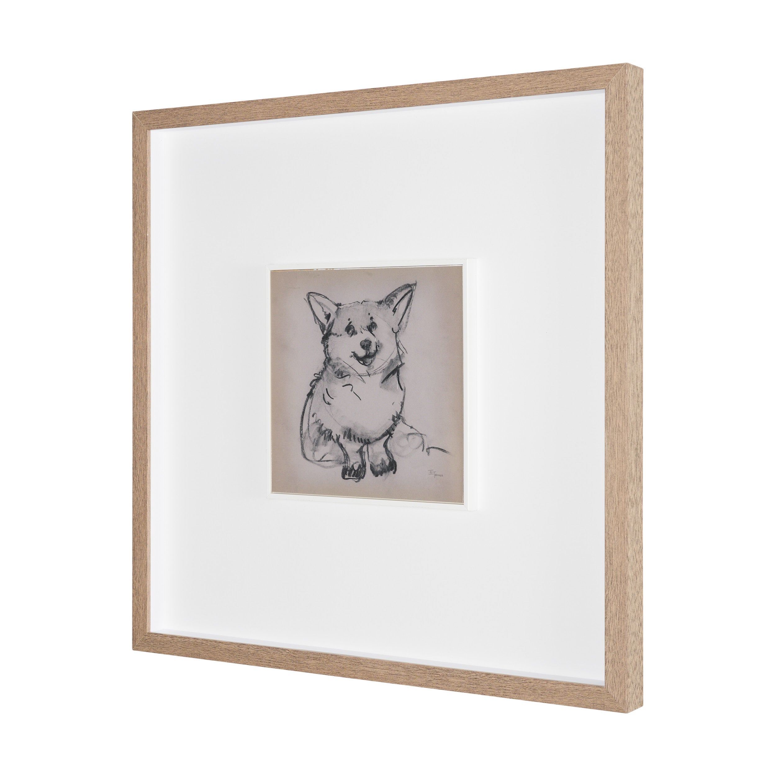 Canine Sketches Framed Series