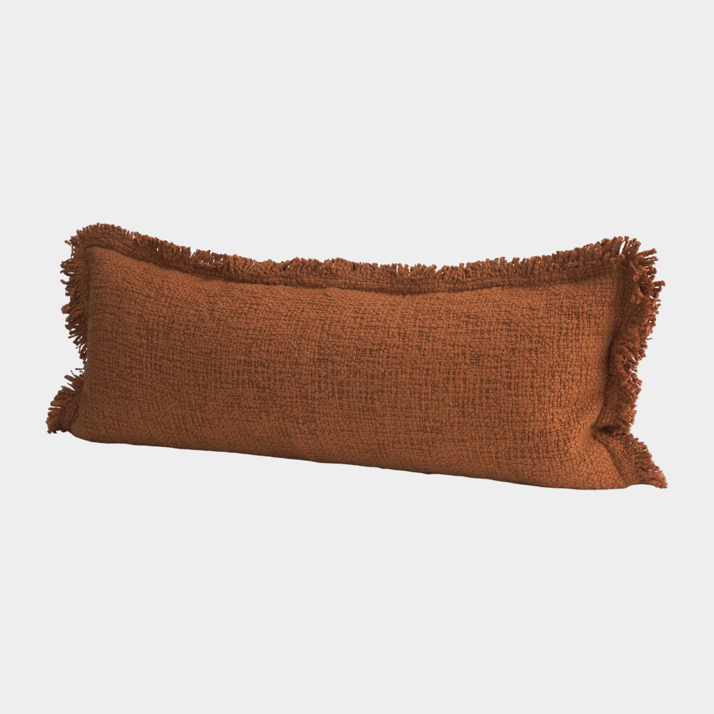 Kambal 14x36 Copper Rust Decorative Pillow