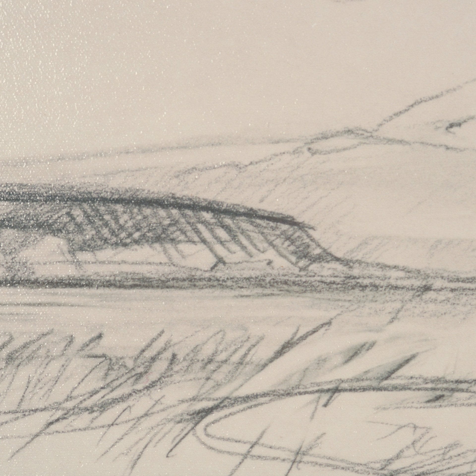 Landscape in Graphite Framed Series