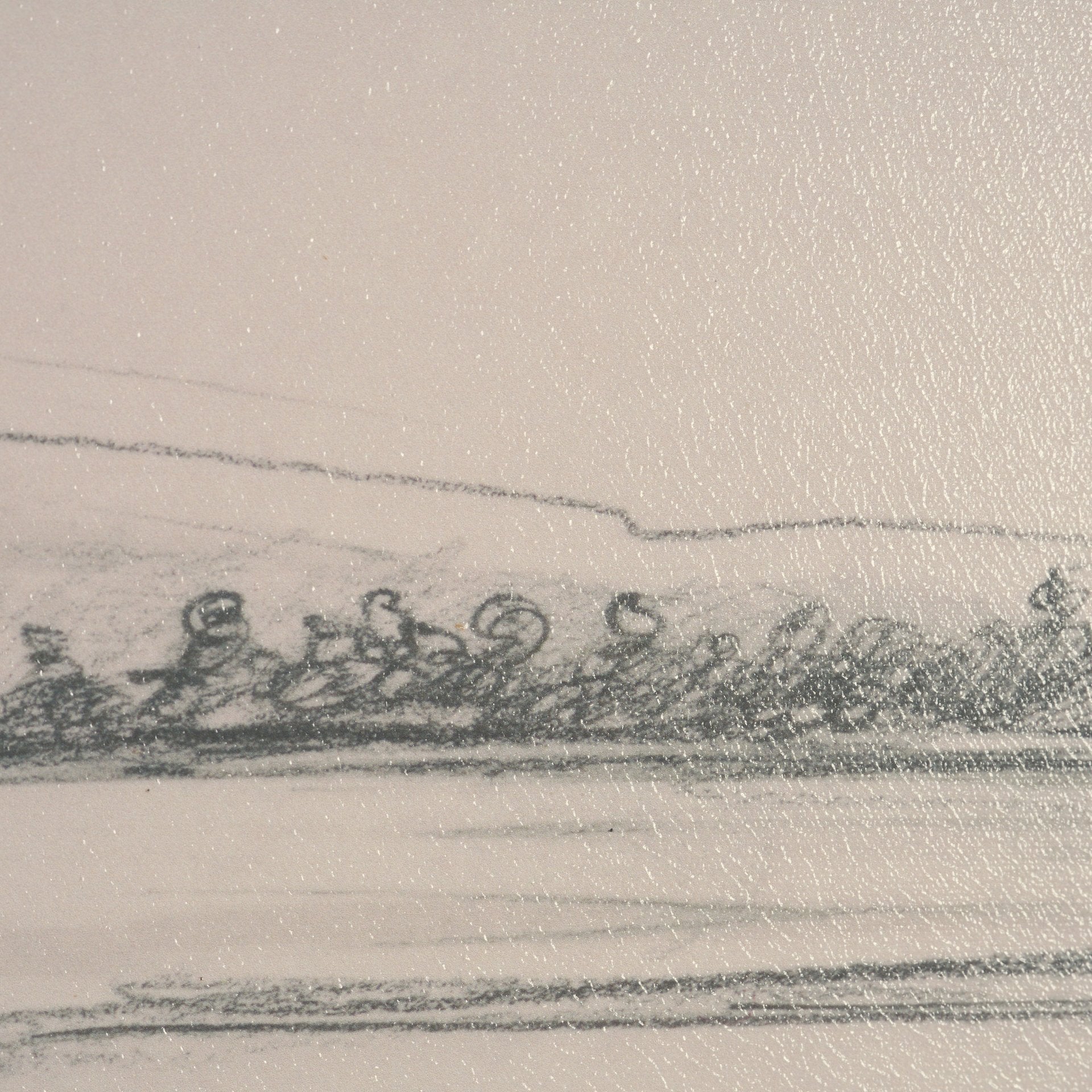 Landscape in Graphite Framed Series