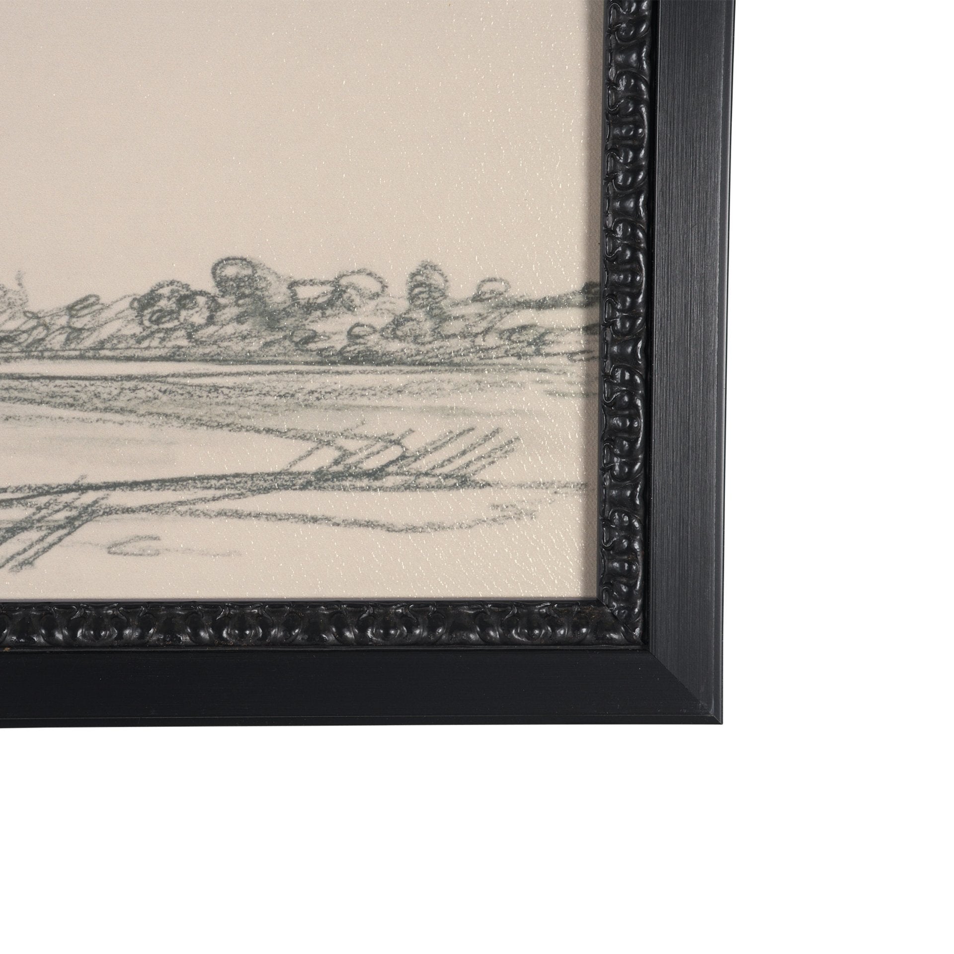Landscape in Graphite Framed Series