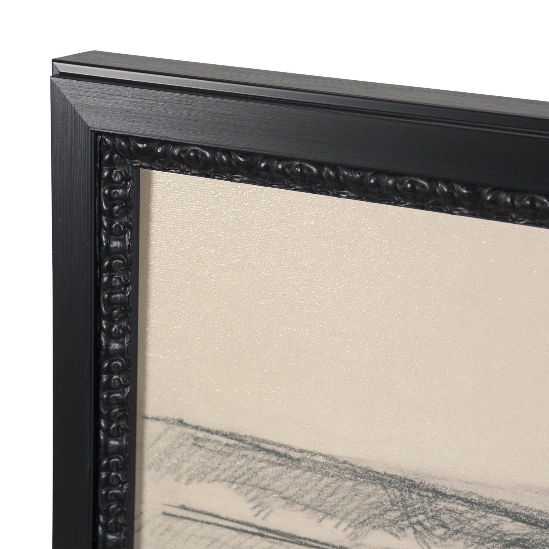 Landscape in Graphite Framed Series