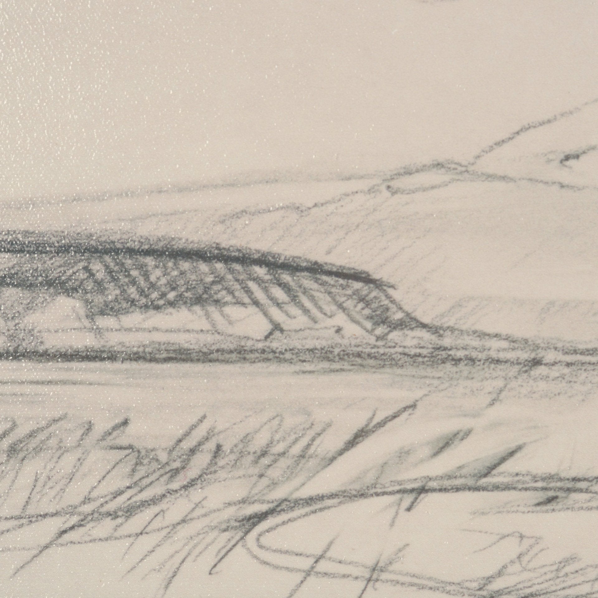 Landscape in Graphite Framed Series