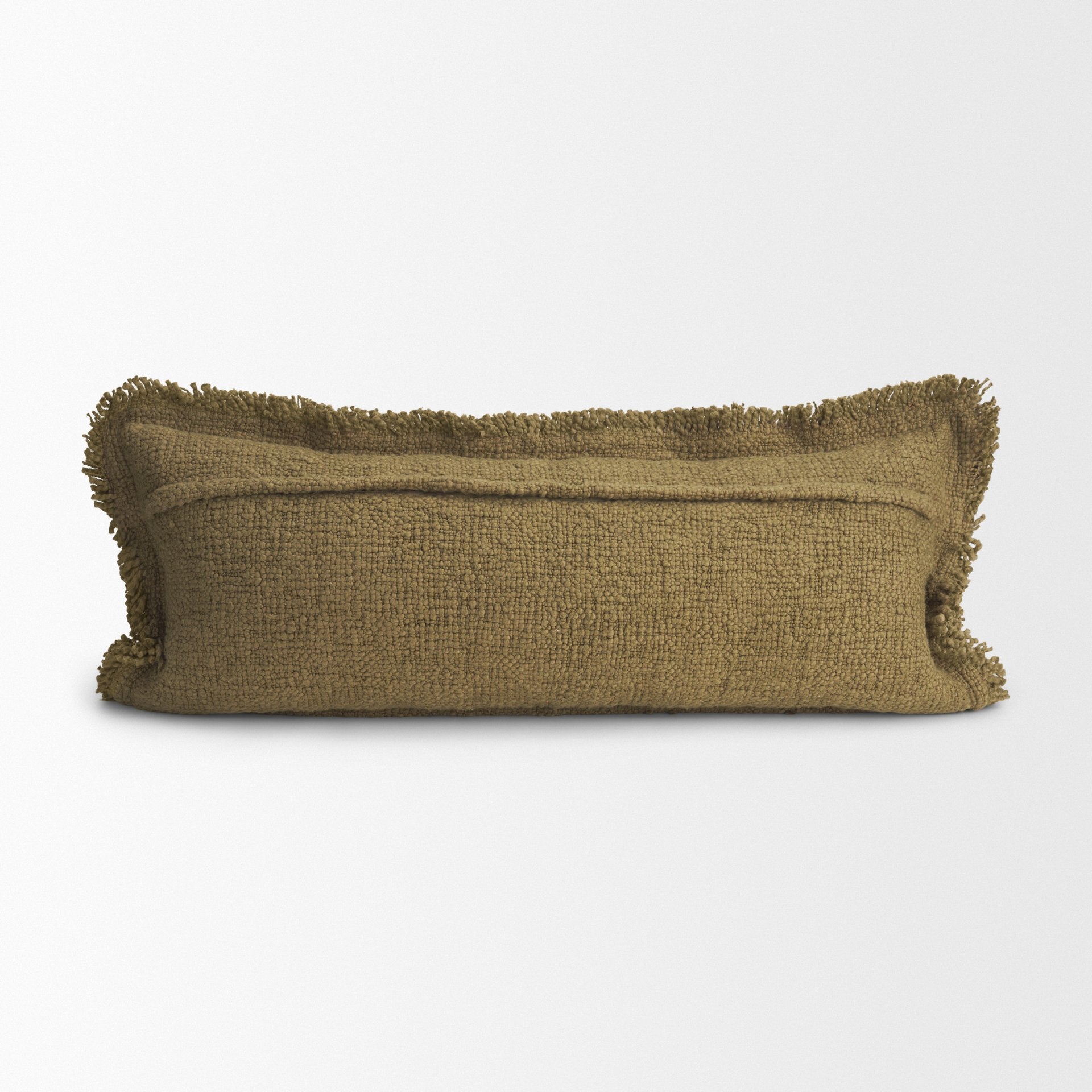 Kambal 14x36 Dark Olive Decorative Pillow