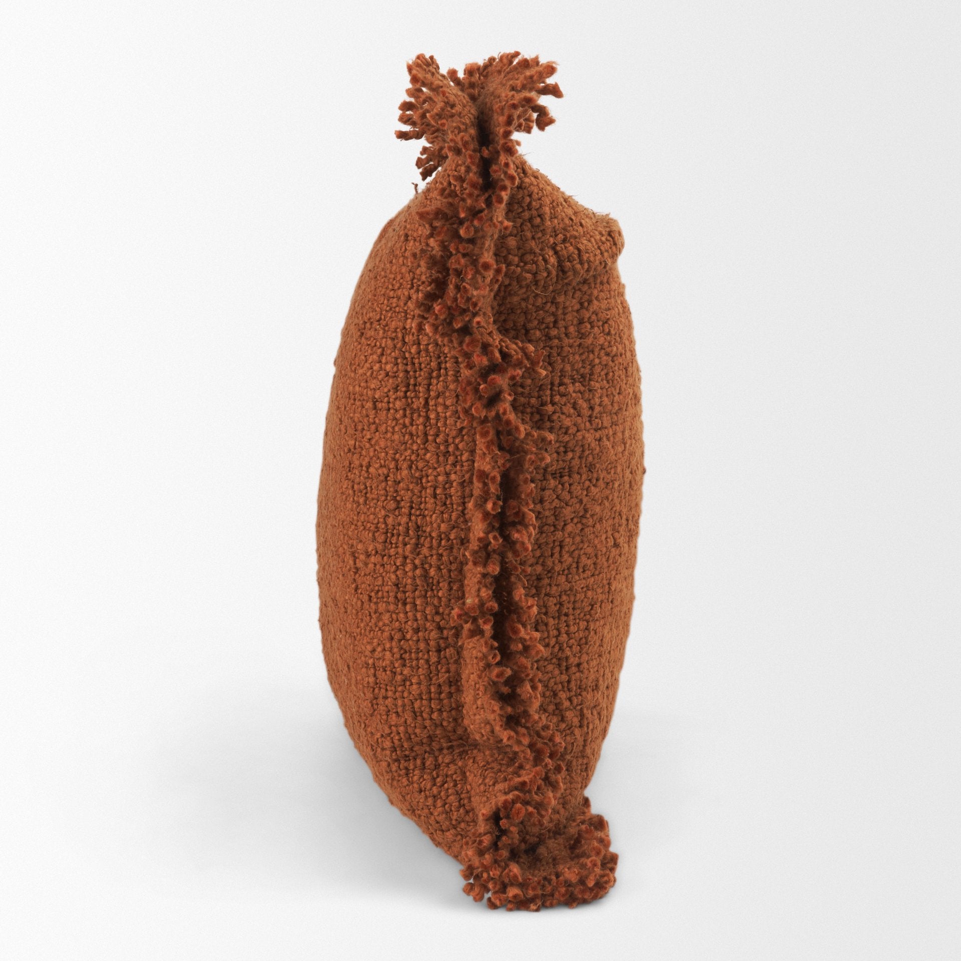 Kambal 20x20 Copper Rust Decorative Pillow