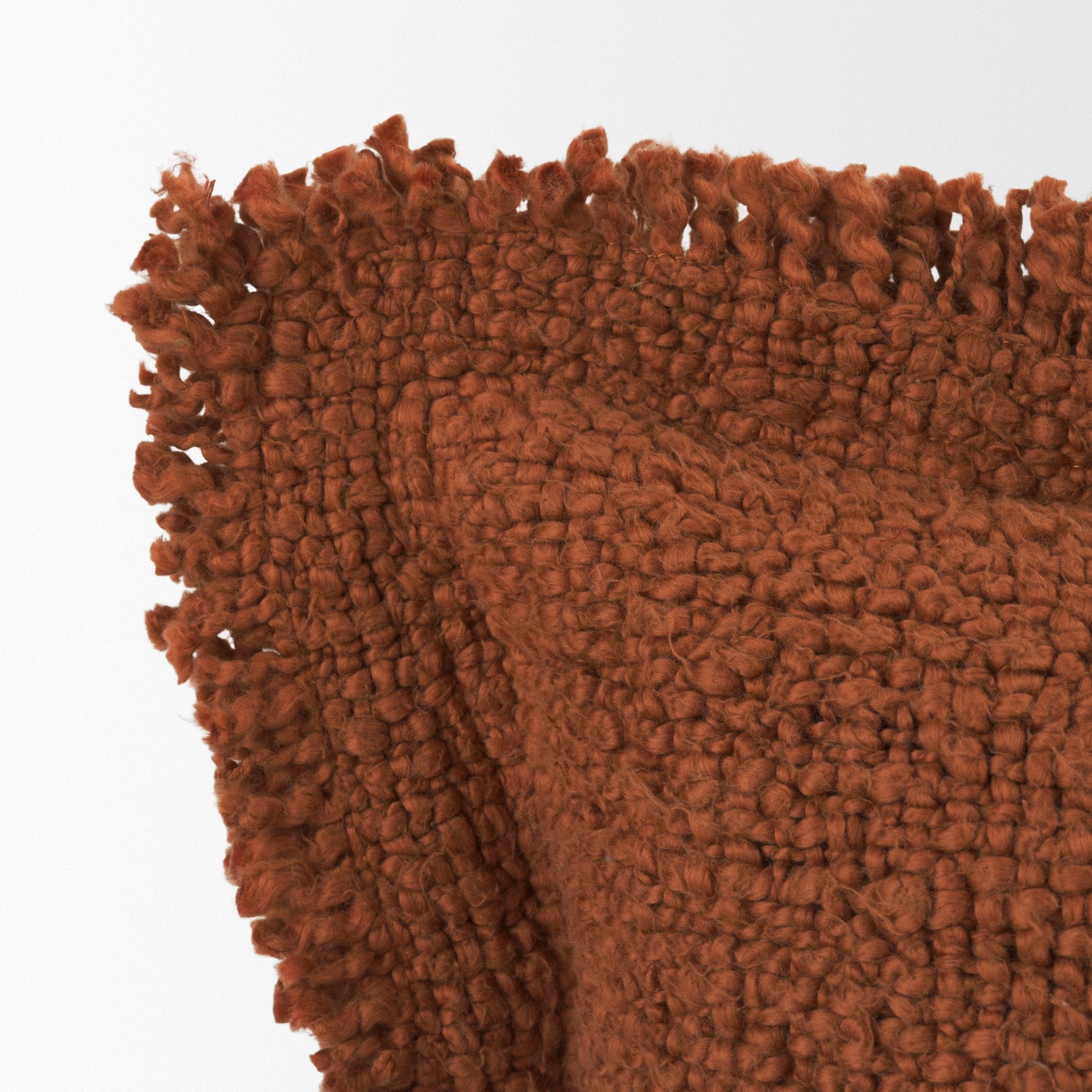 Kambal 20x20 Copper Rust Decorative Pillow
