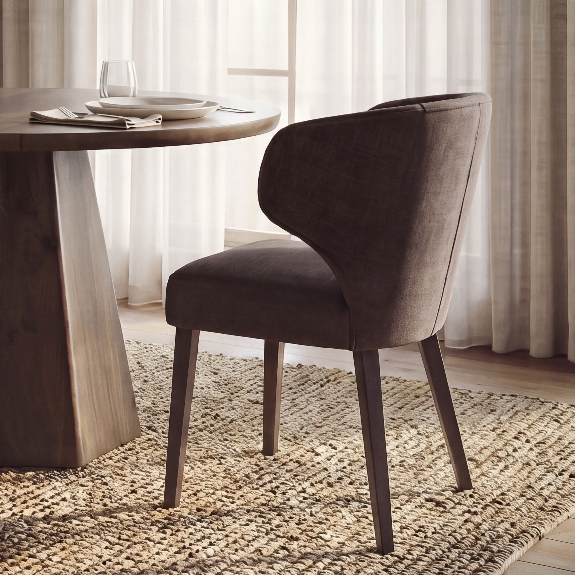Niles Fabric Contract-Grade Dining Chair