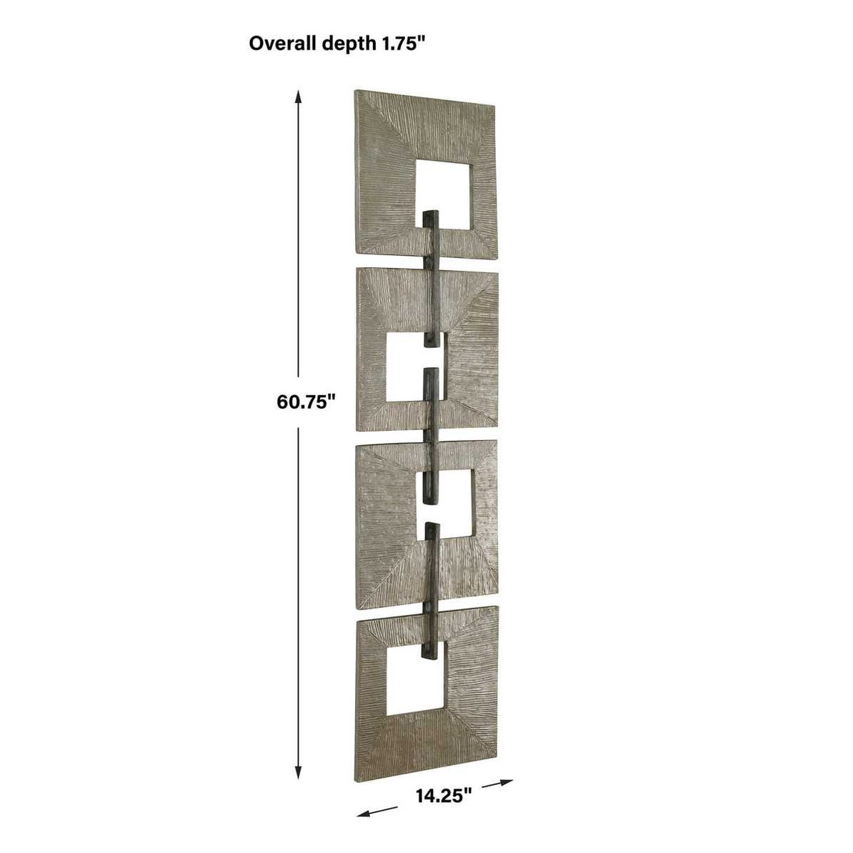 Linked Metal Wall Decor