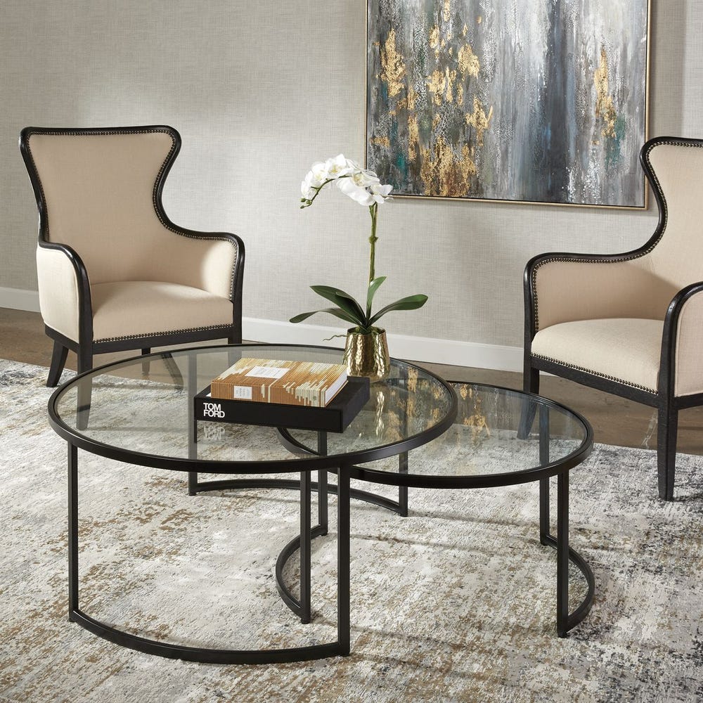 Rhea Nesting Coffee Tables, S/2