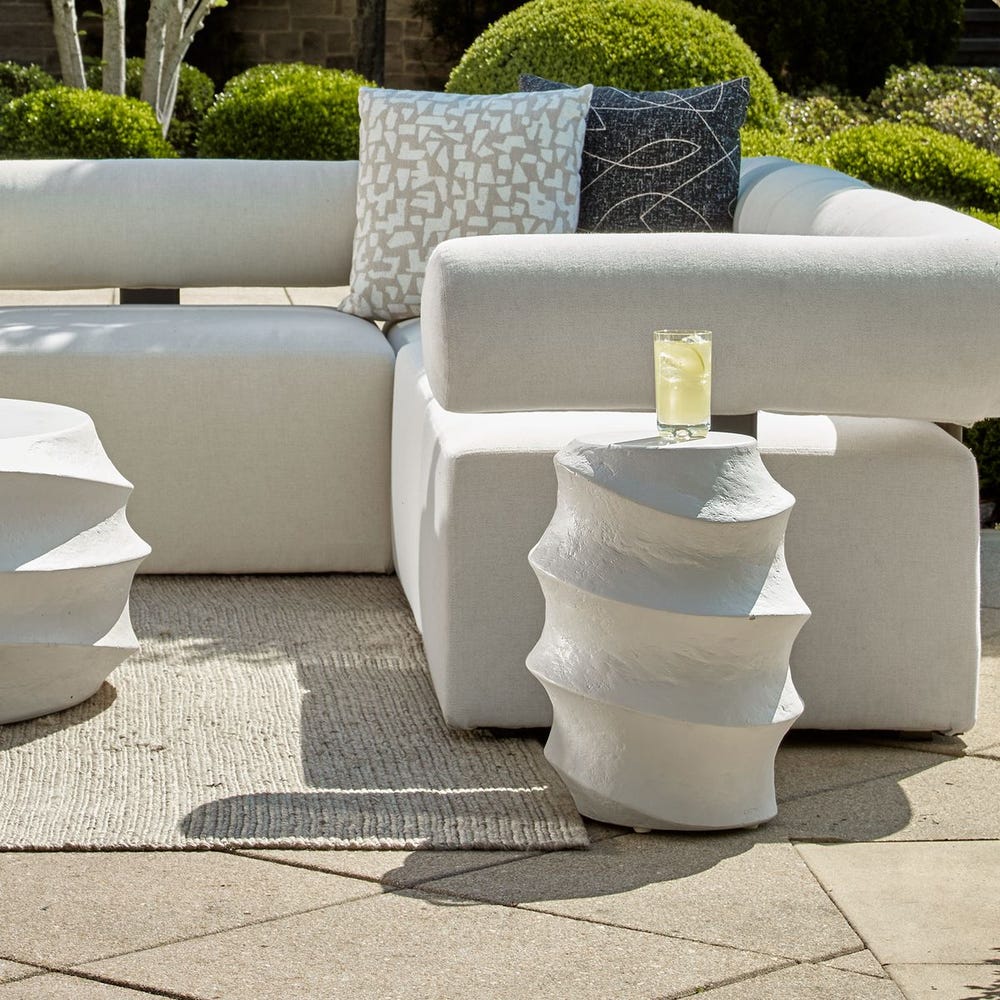 Winded Outdoor Accent Table