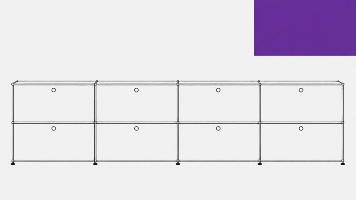 USM Haller C1AF Bed Nightstand