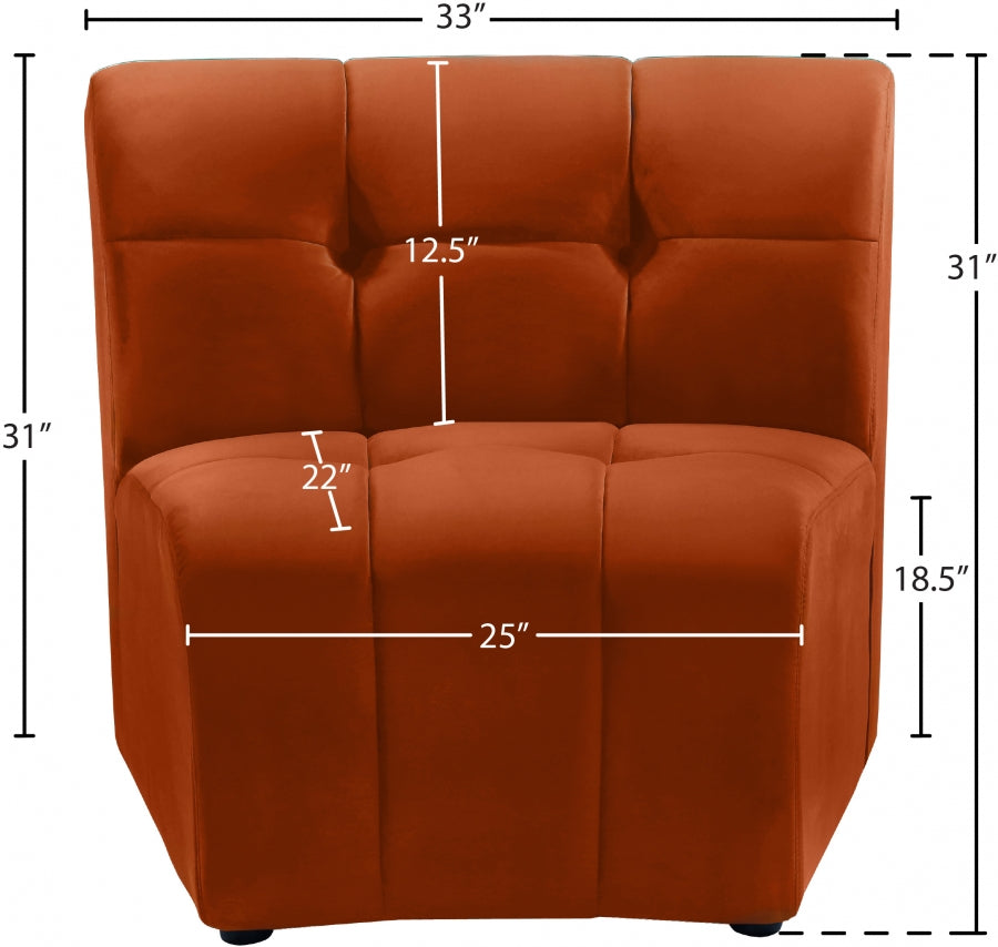 Fauteuil d'appoint rembourré en chenille Vivi 