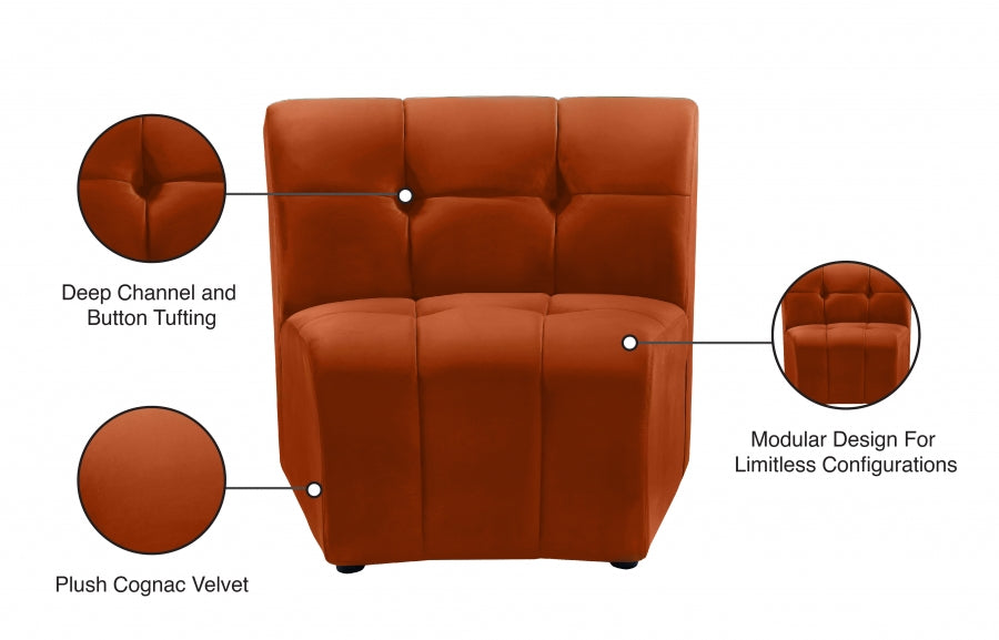 Fauteuil d'appoint rembourré en chenille Vivi 