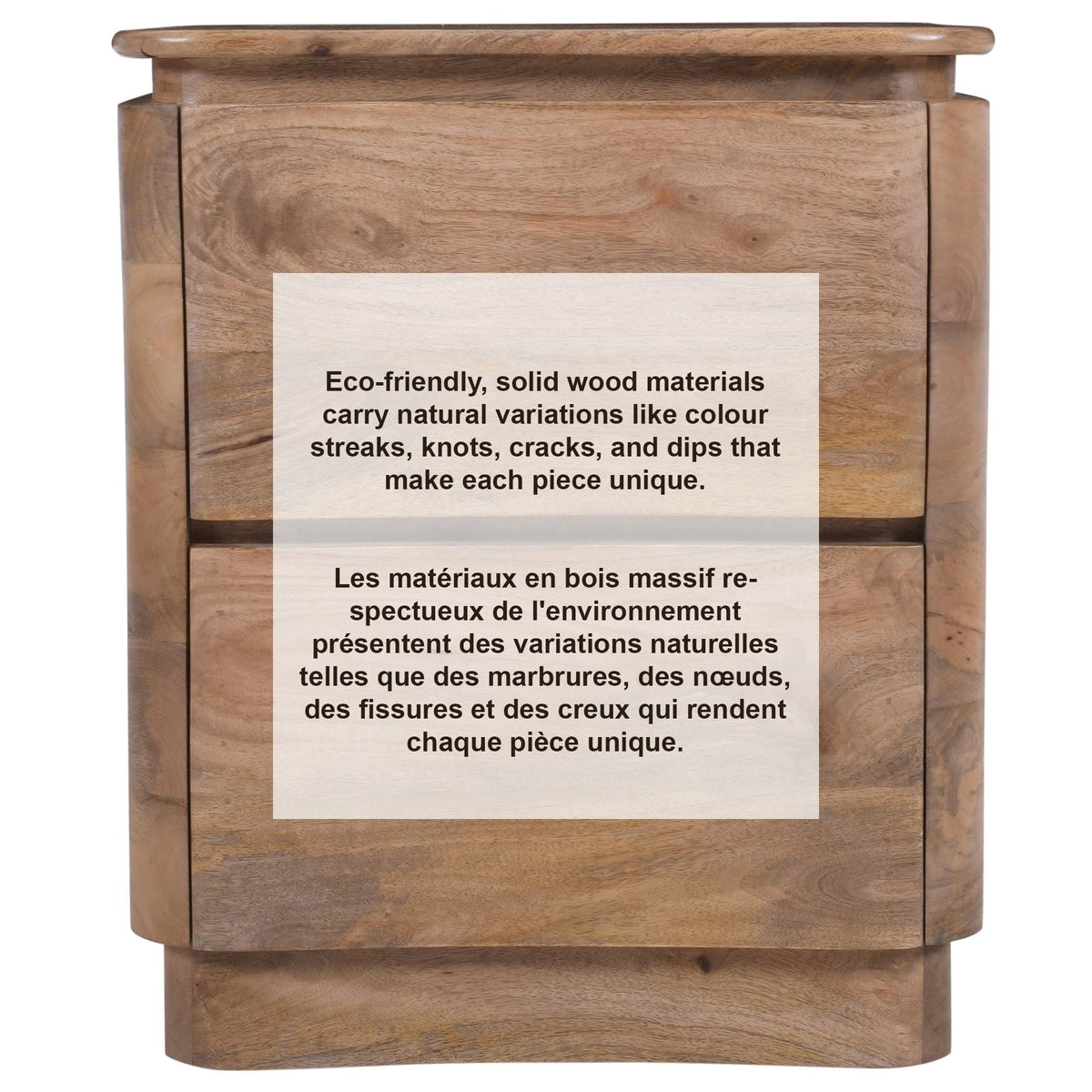 Akhila 2 Drawer Accent Table